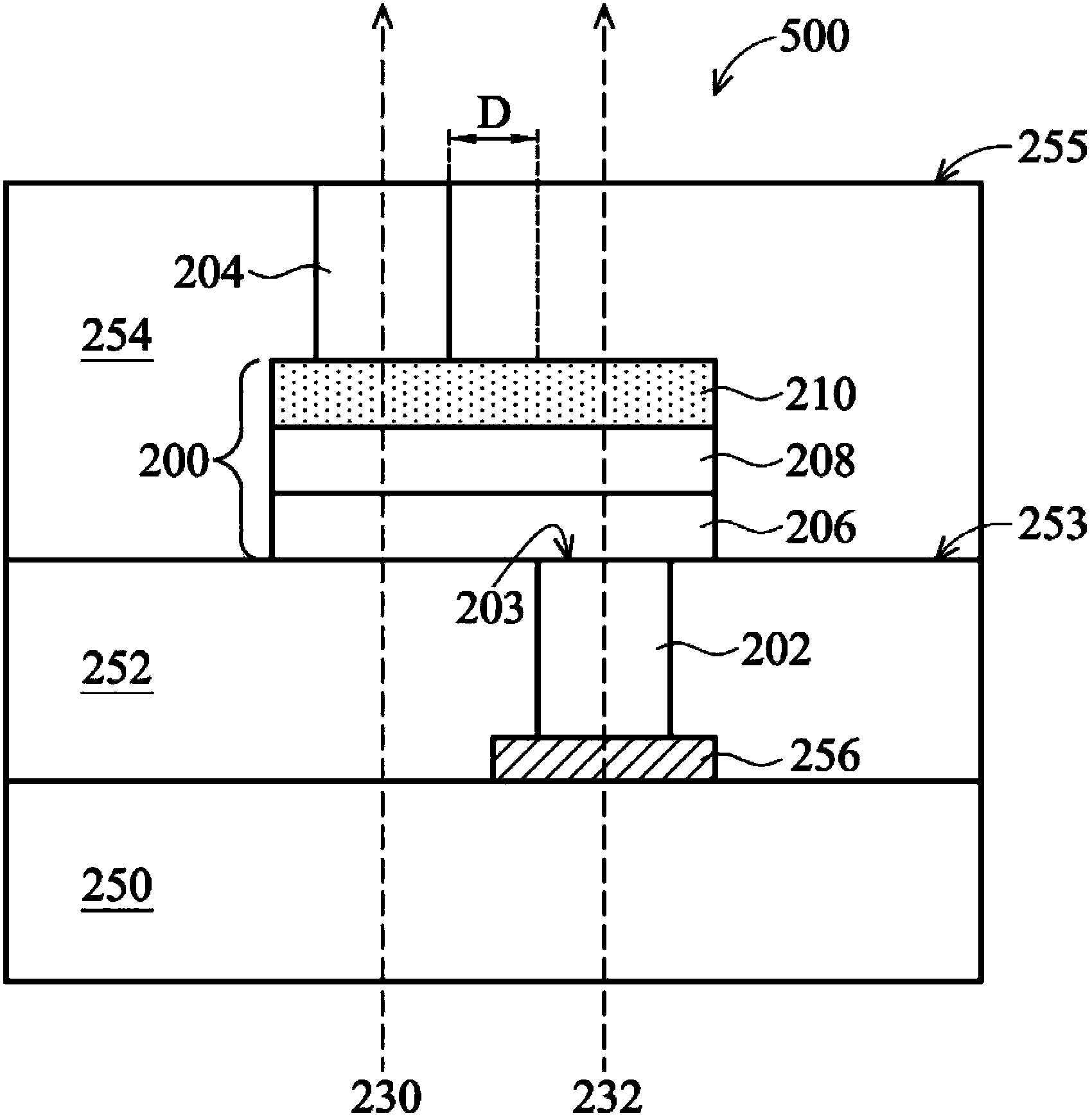 Resistive non-volatile memory device