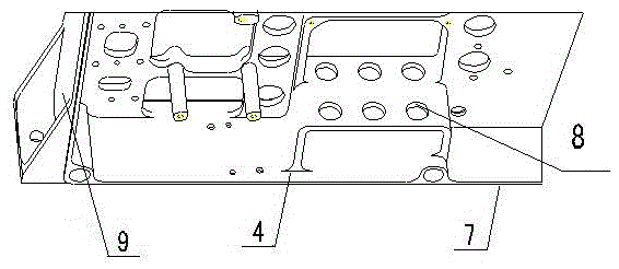 Power concentration and distribution device for power supply system control equipment of space craft