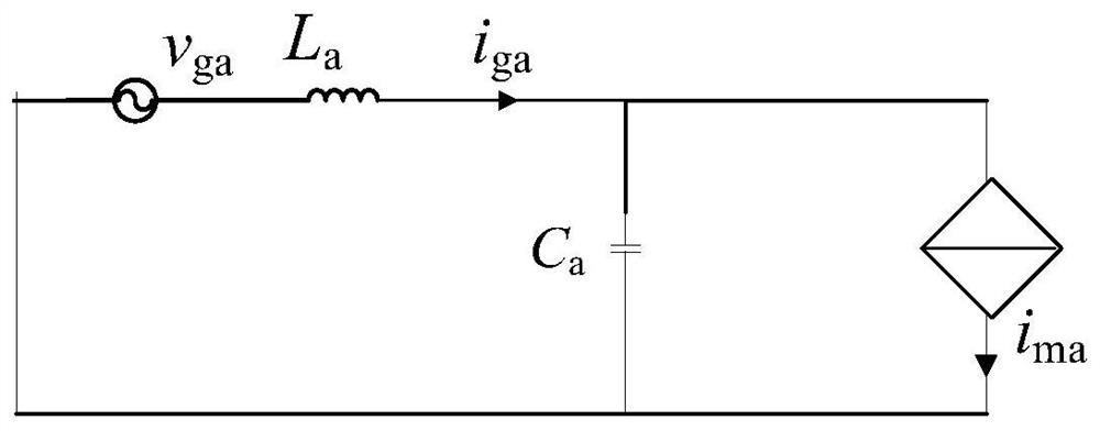 Method and device for determining steady-state current value of full-control current type converter