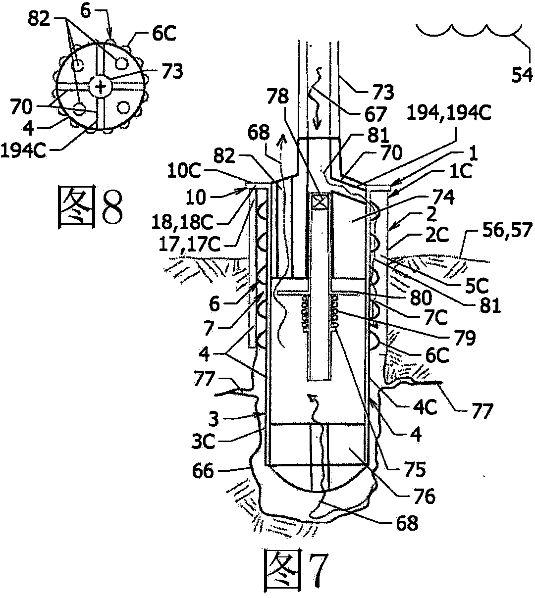 High pressure large bore well conduit system