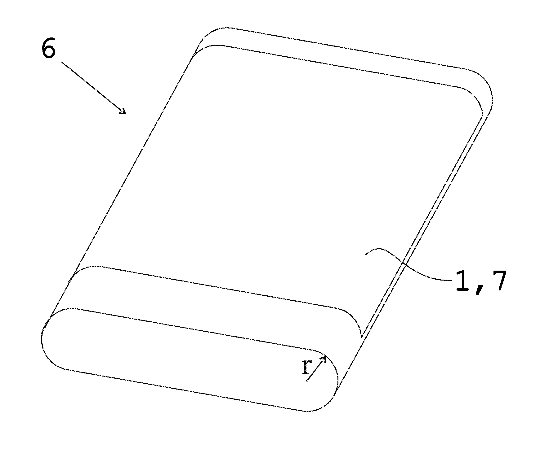 Touch sensitive film and a touch sensing device