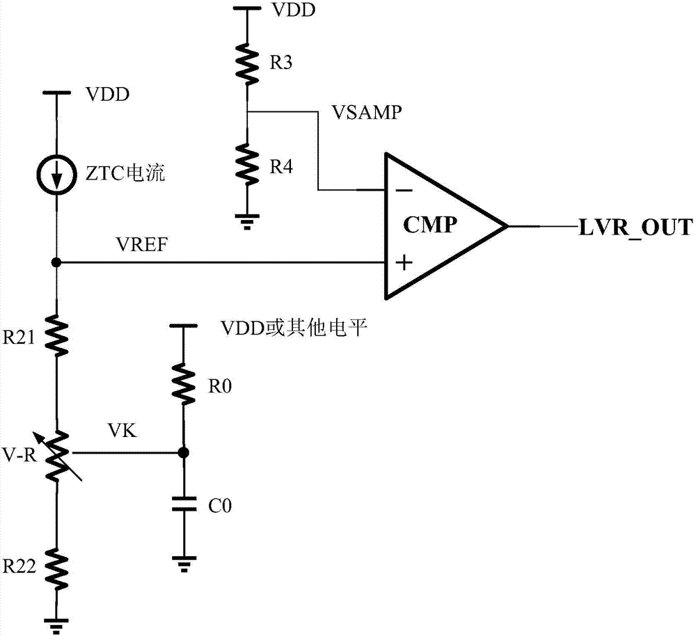 Low-voltage reset circuit