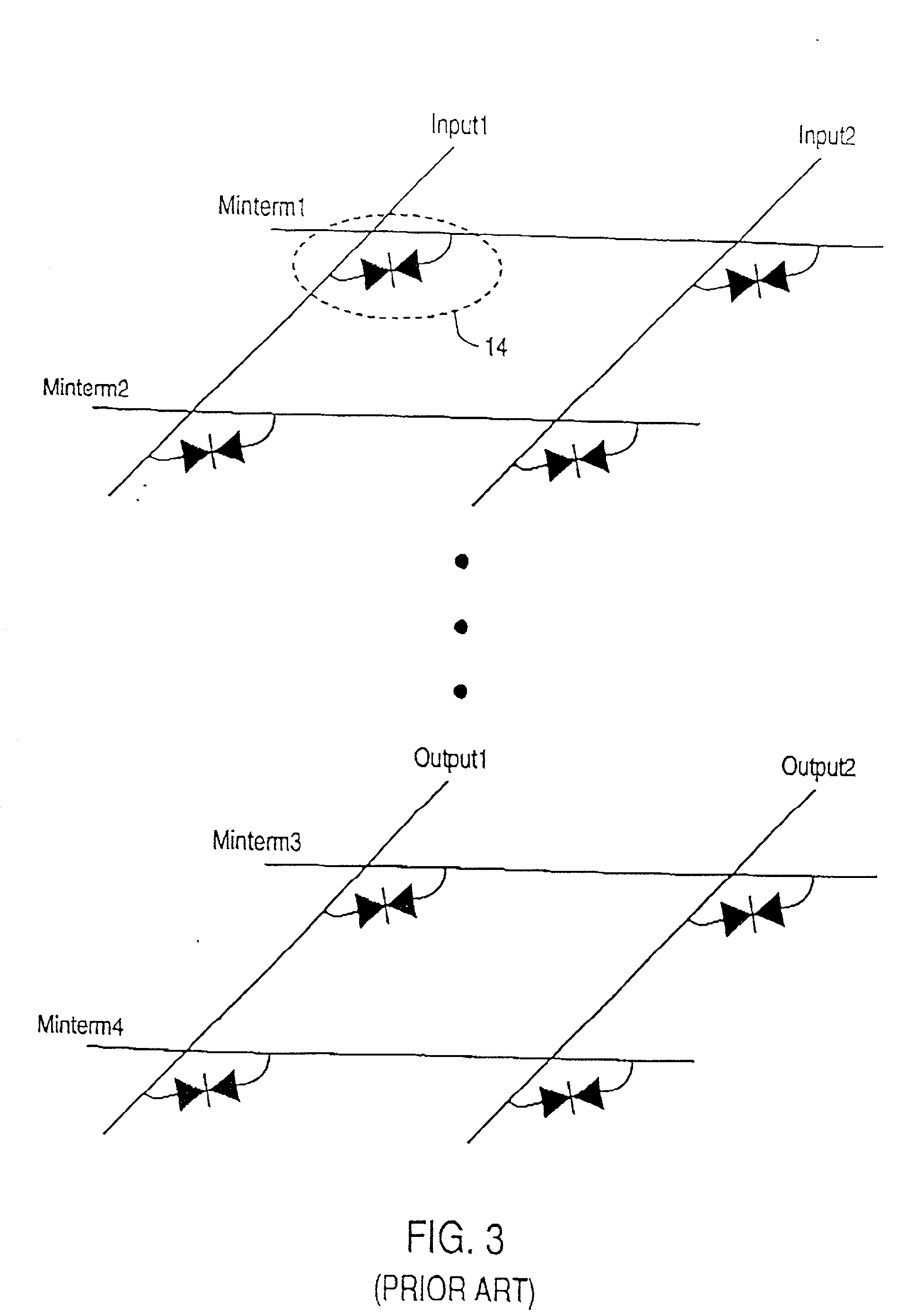 Vertically stacked field programmable nonvolatile memory and method of fabrication