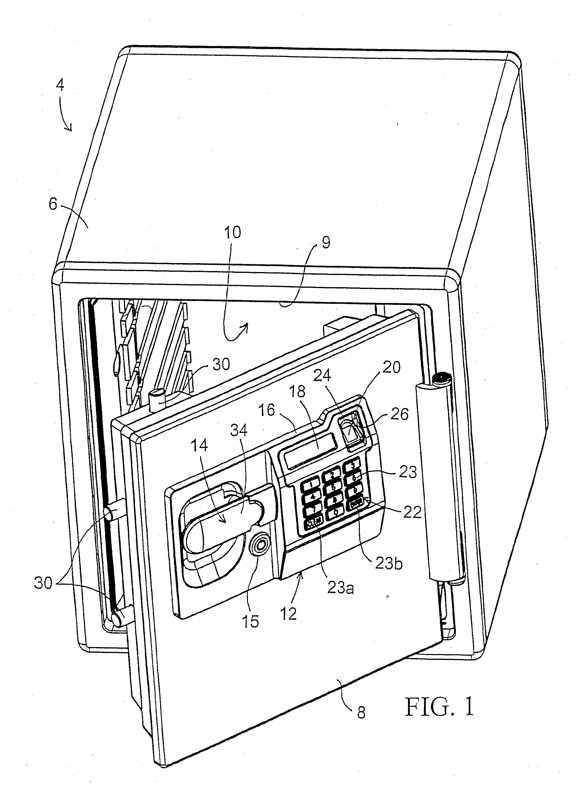 System and method for administering access to an interior compartment of an enclosure