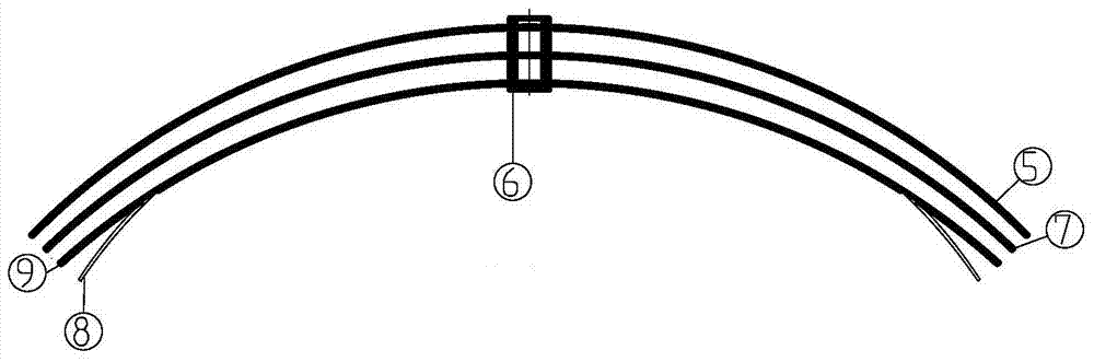 Reinforced Concrete Chamber Panel Lattice Rotating Curved Dome Structure