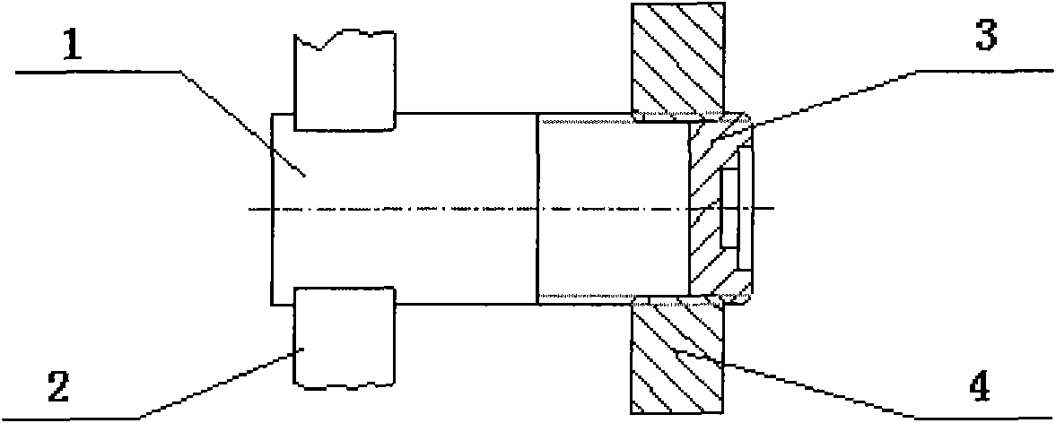 Turning positioning fixture for thin-wall rotational parts and clamping method