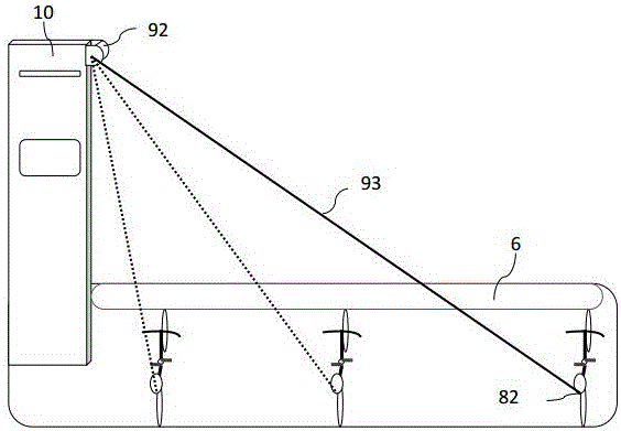 Pile-site-free type parking management system and method