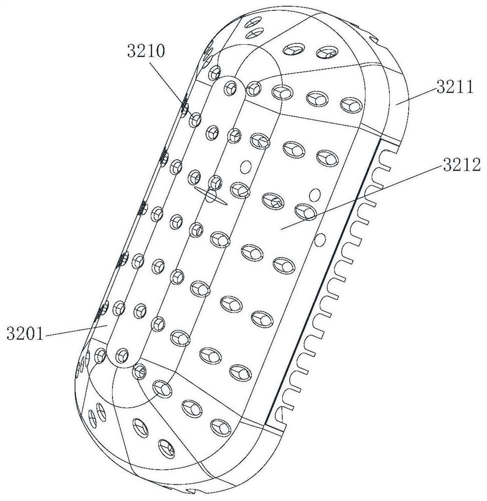 Clothes lifting device for washing machine and roller washing machine