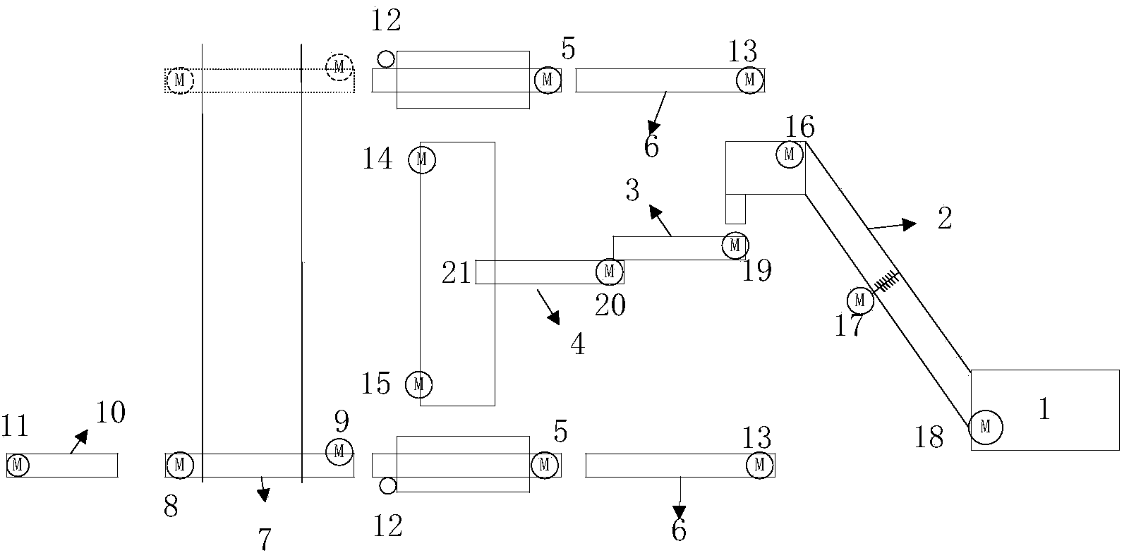 Duplex hydraulic packer of papermaking-method reconstituted tobacco production line and working method thereof