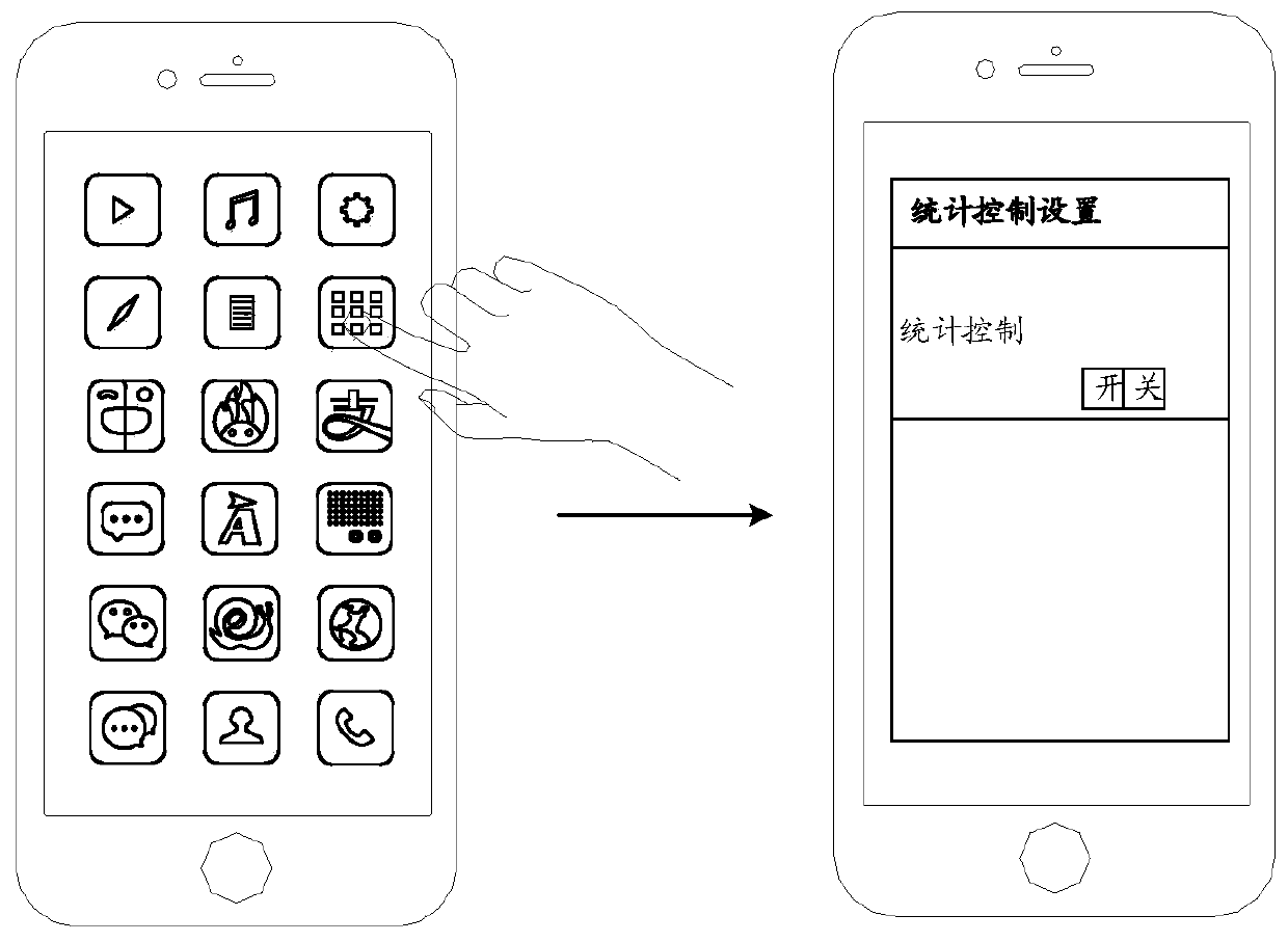 Application information display method and device, electronic equipment and storage medium