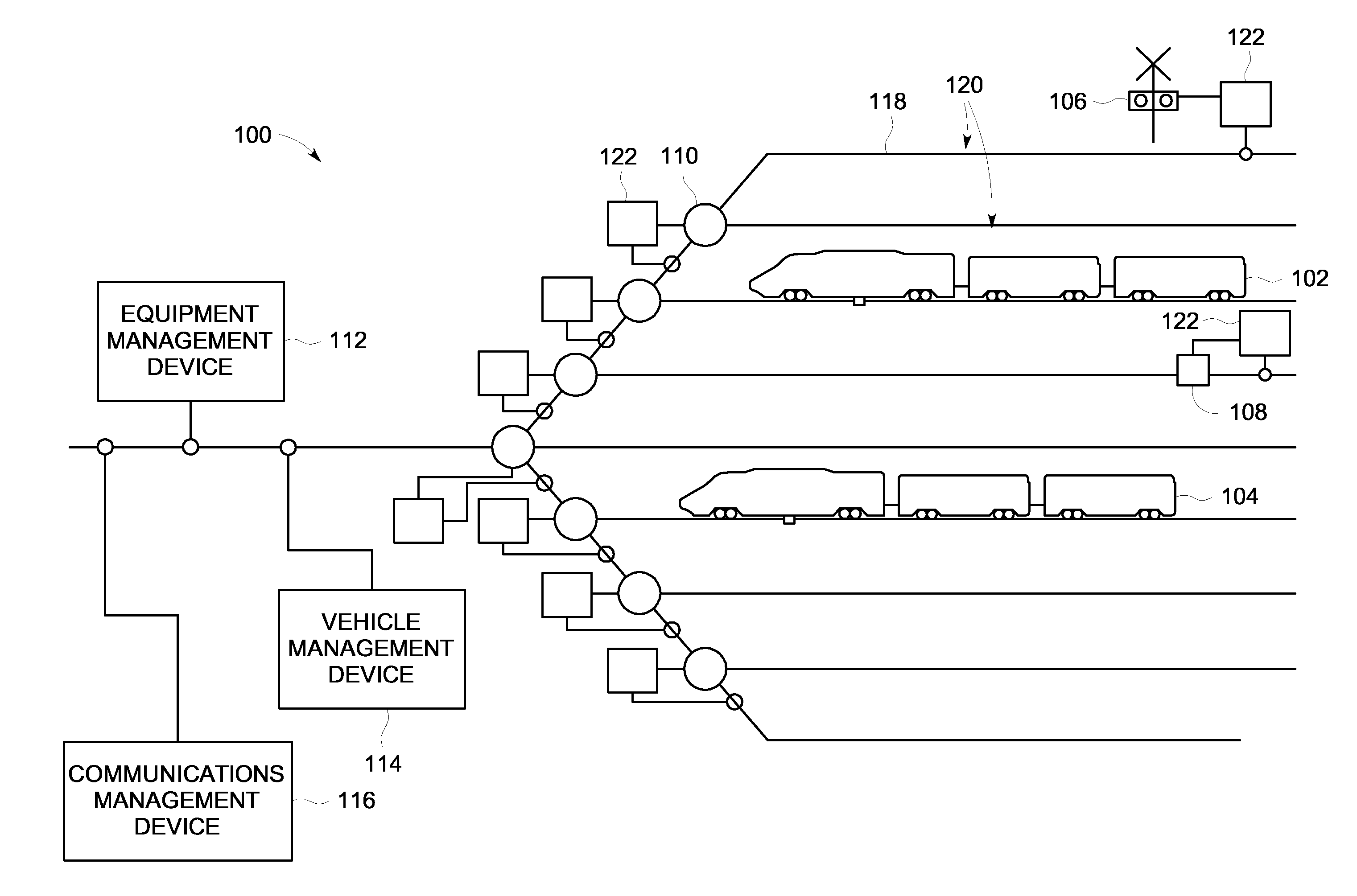 Rail communication system and method for communicating with a rail vehicle