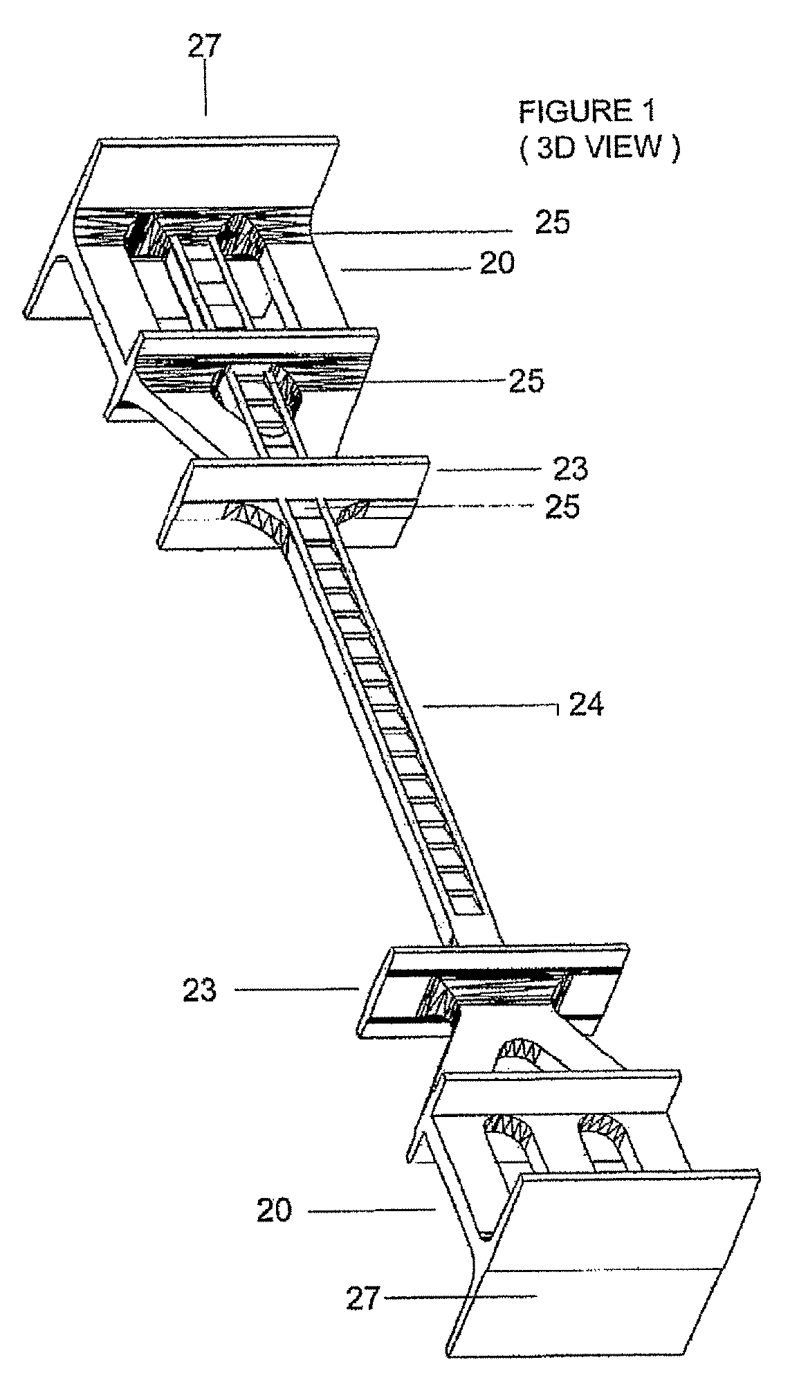 Insulated concrete form system with variable length wall ties