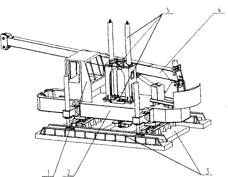 Construction method and equipment of holding and pressing type static-pressure driven cast-in-place pile