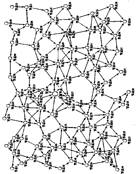 Maritime search and rescue wireless sensor network topology structure and topology control method thereof