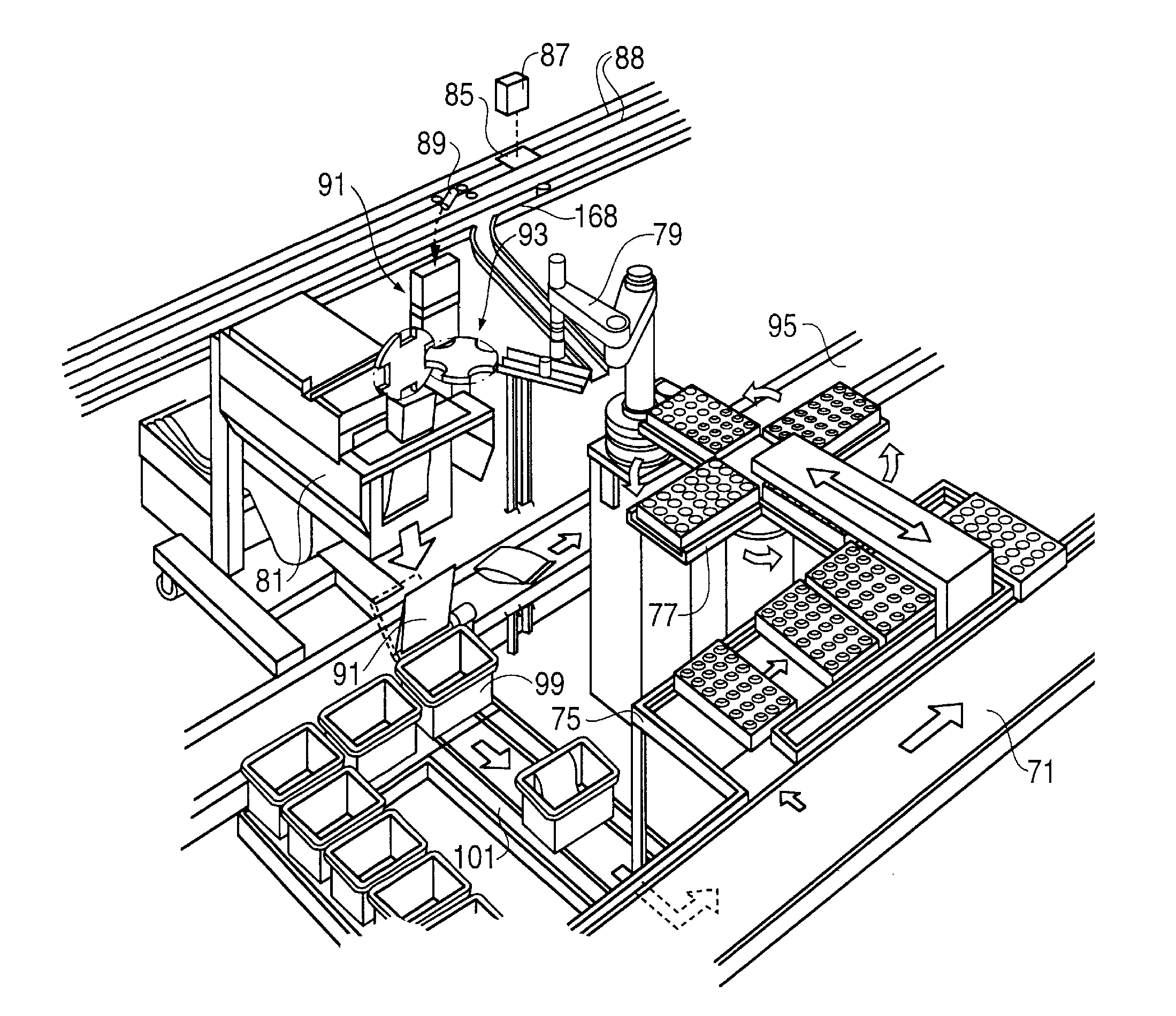 Automatic prescription filling, sorting and packaging system