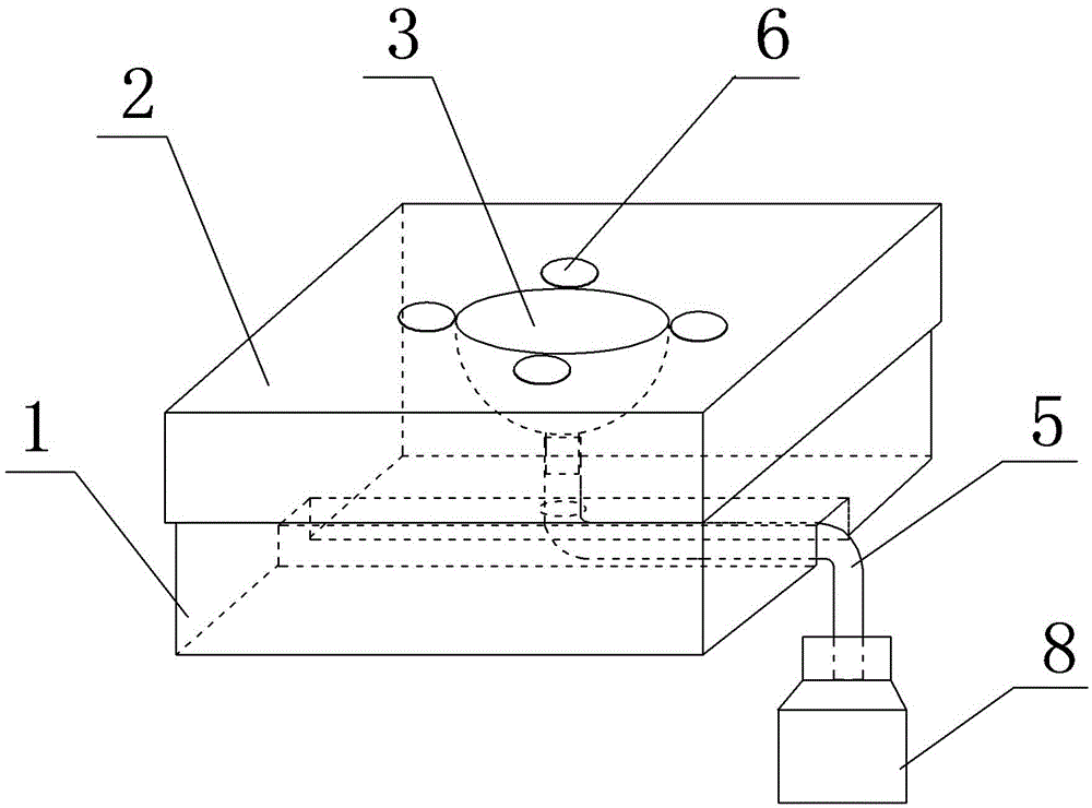 Isolated eye fixator