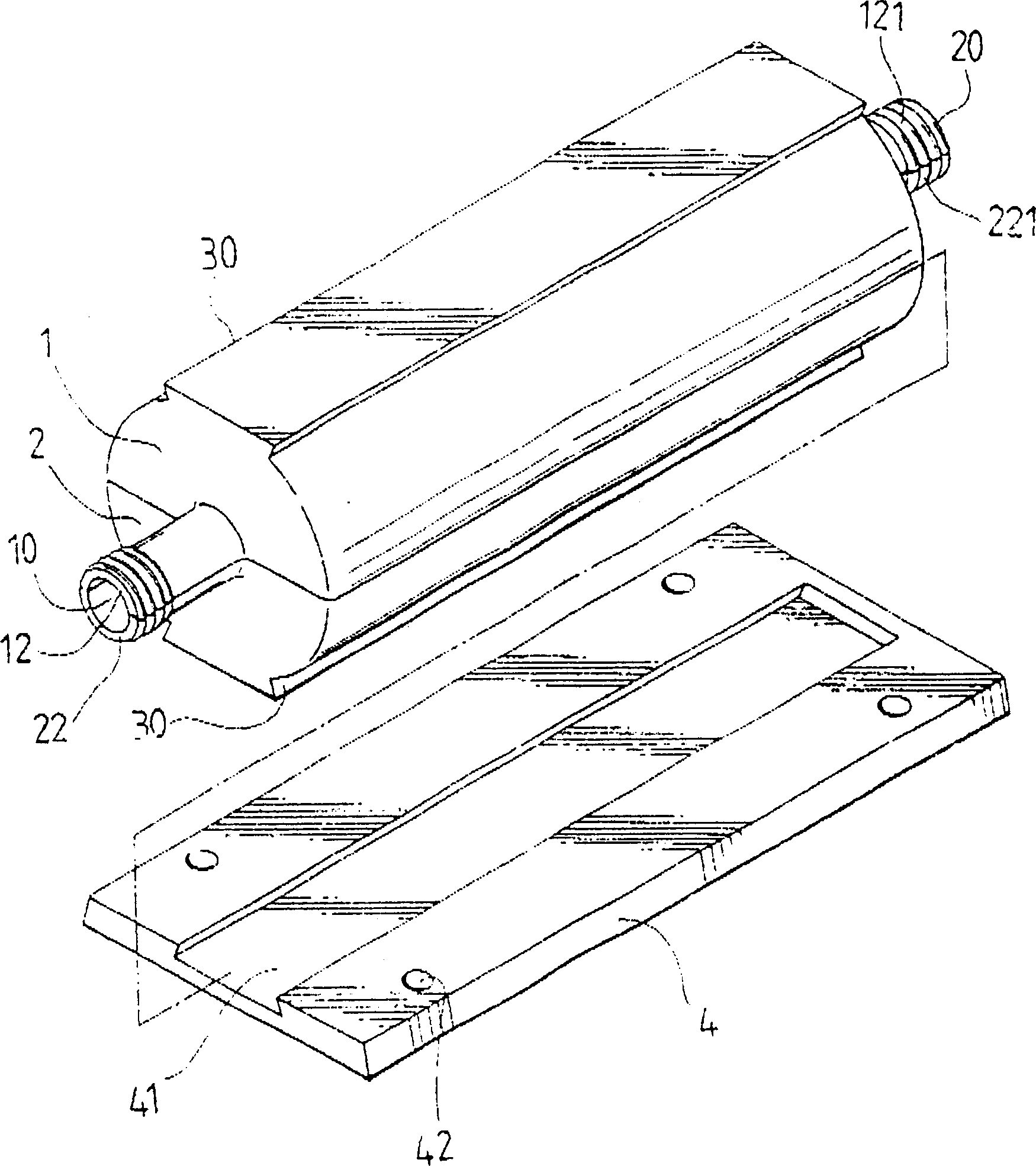 Gasifying anxiliary device for high pressure jetting oil and water