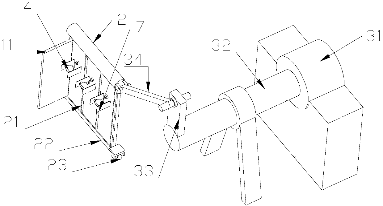 Cleaning device provided with cleaning brush and spray head bracket