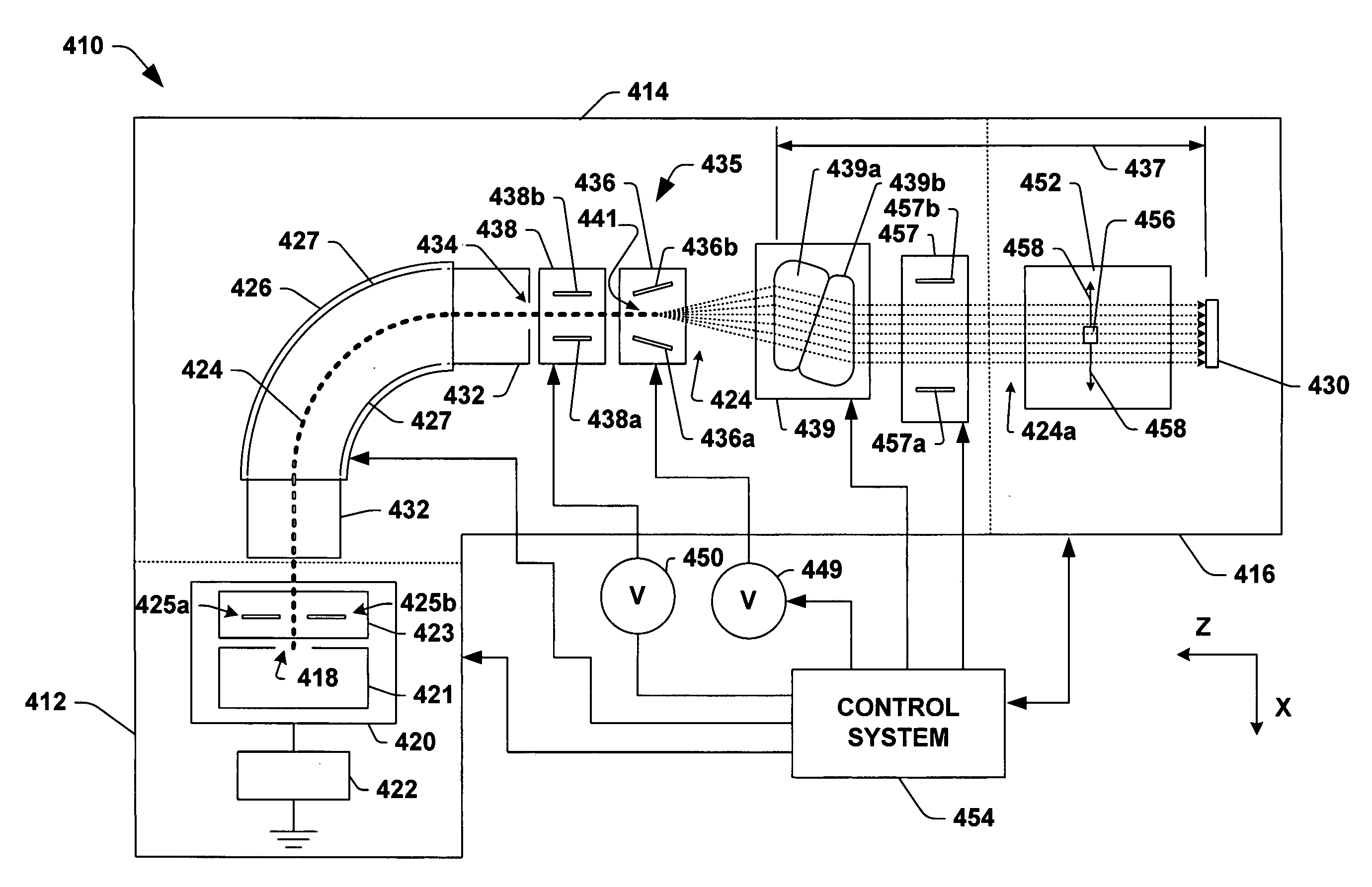 Beam line architecture for ion implanter