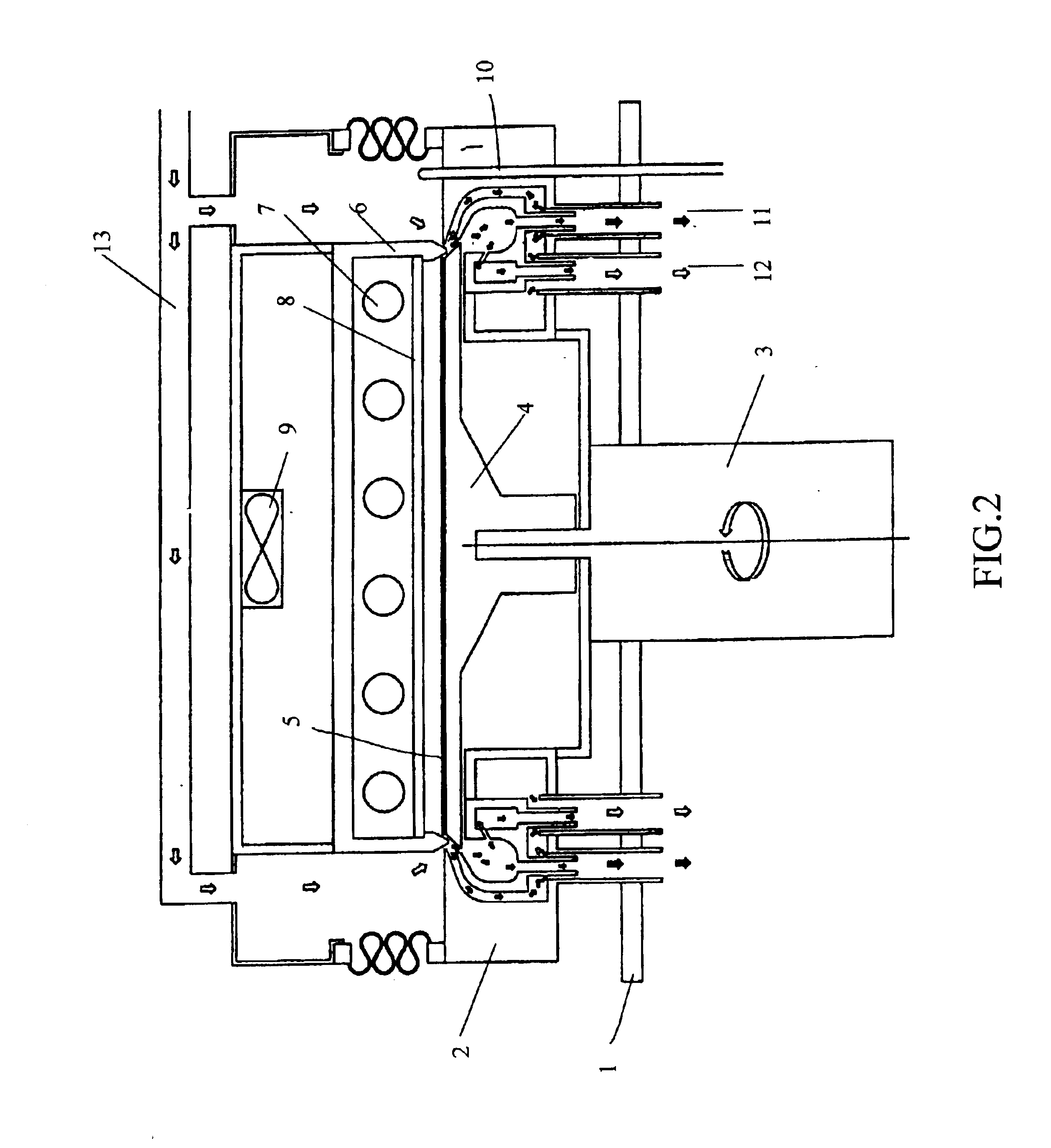 Puddle etching method of thin film by using spin-processor