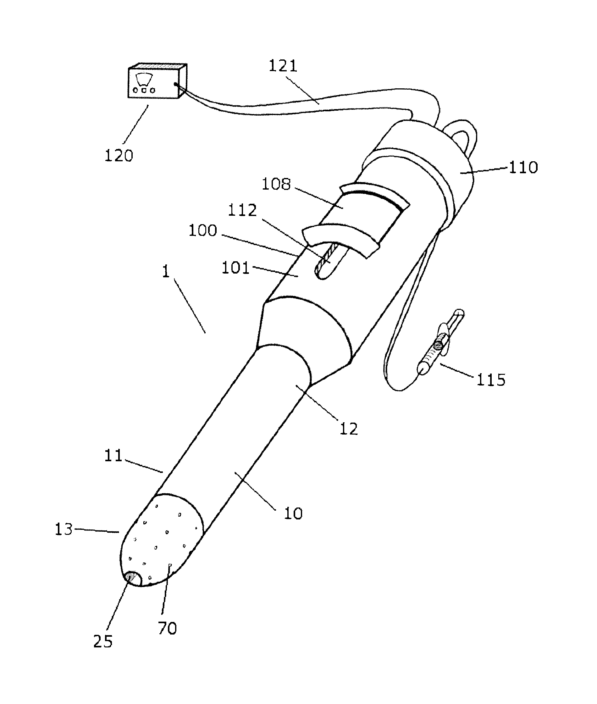 Electrode introducer device