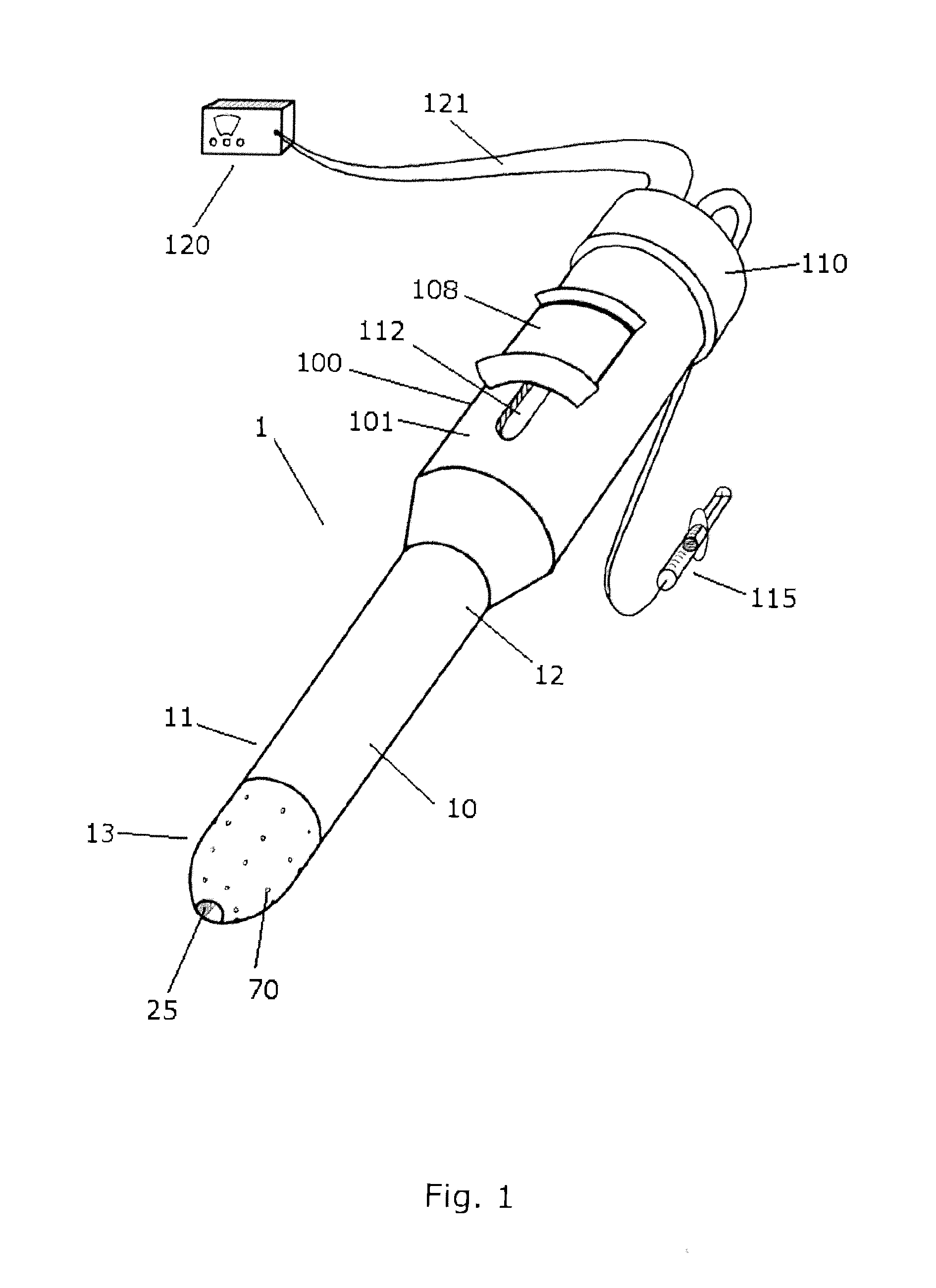 Electrode introducer device