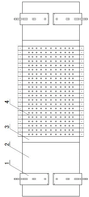 Pipeline nondestructive testing device based on electric field fingerprint method