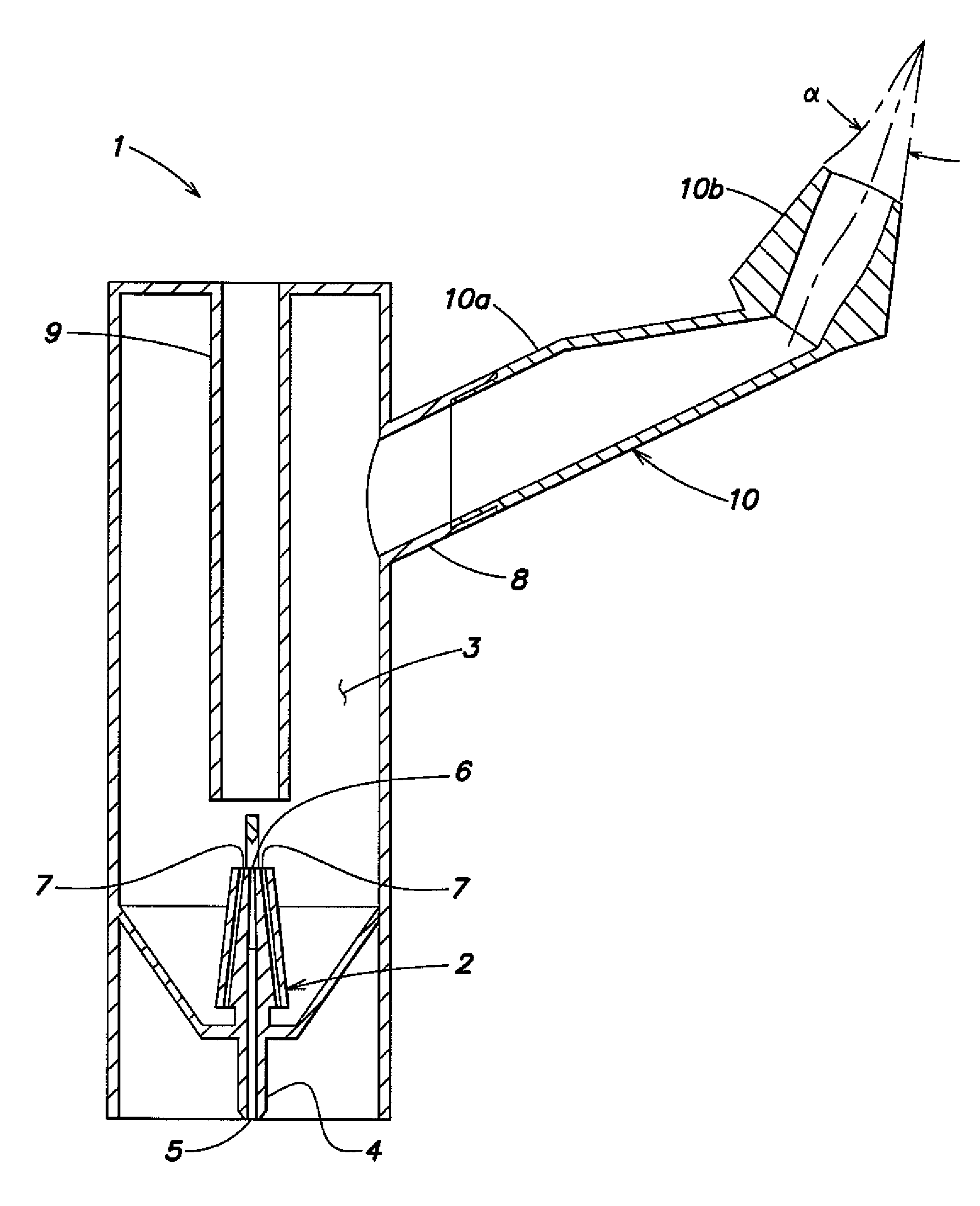 Aerosol therapy device