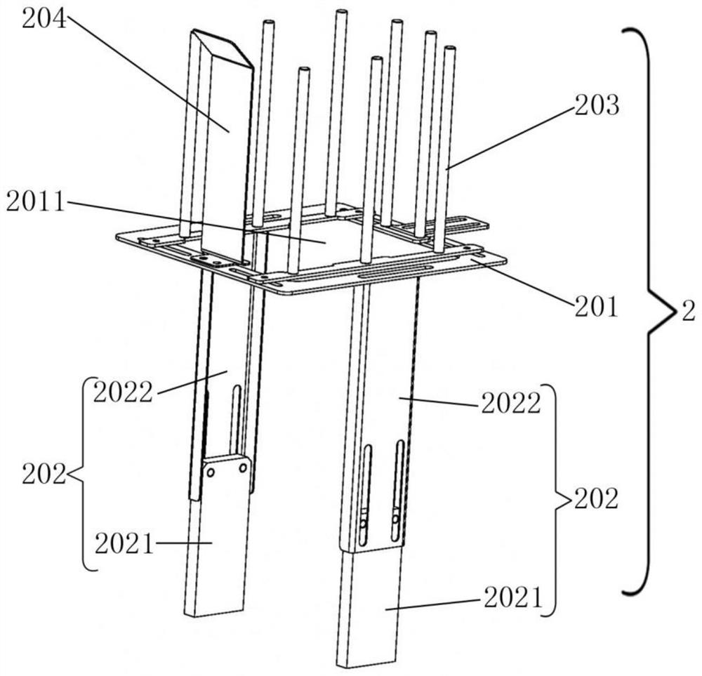 Horizontal filling packaging machine capable of effectively reducing occupied space