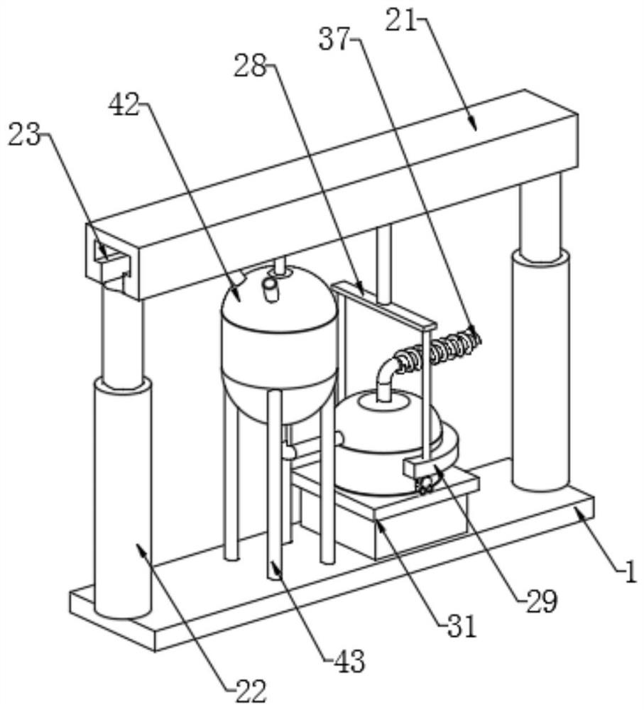 Automatic brewing device for grain liquor