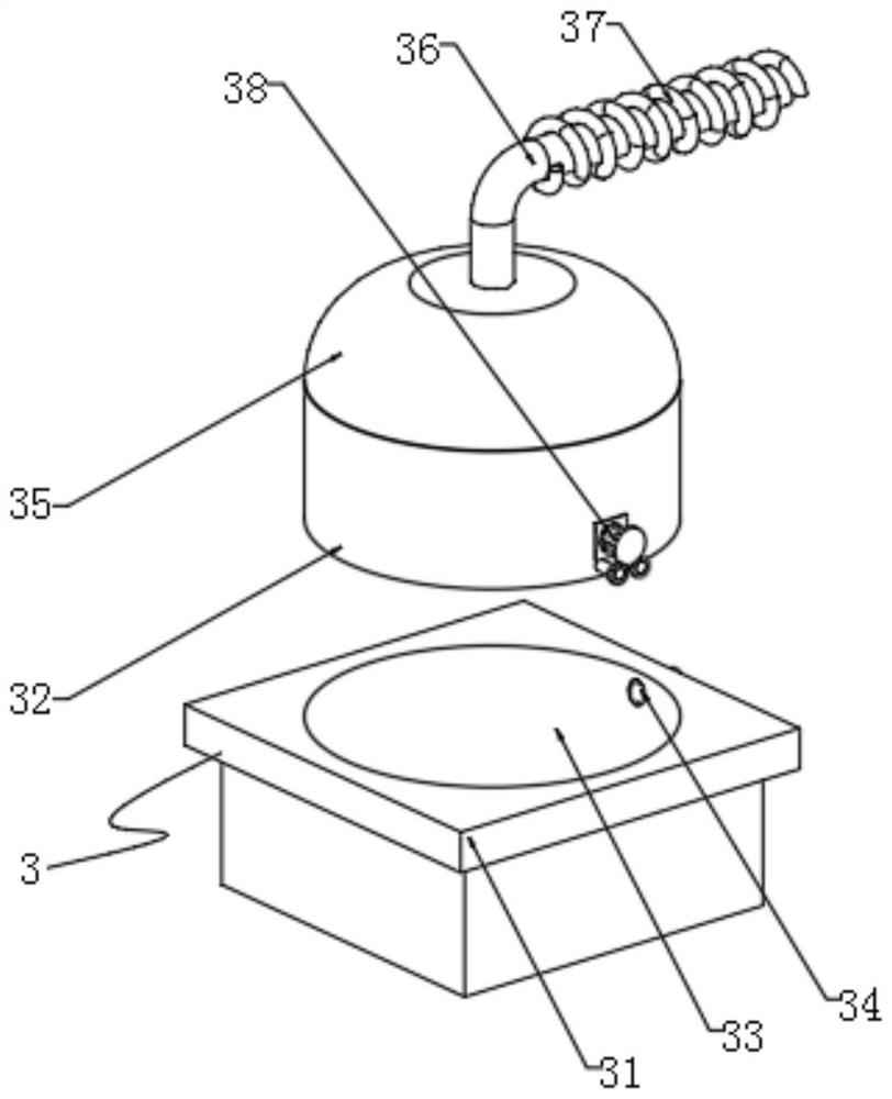 Automatic brewing device for grain liquor