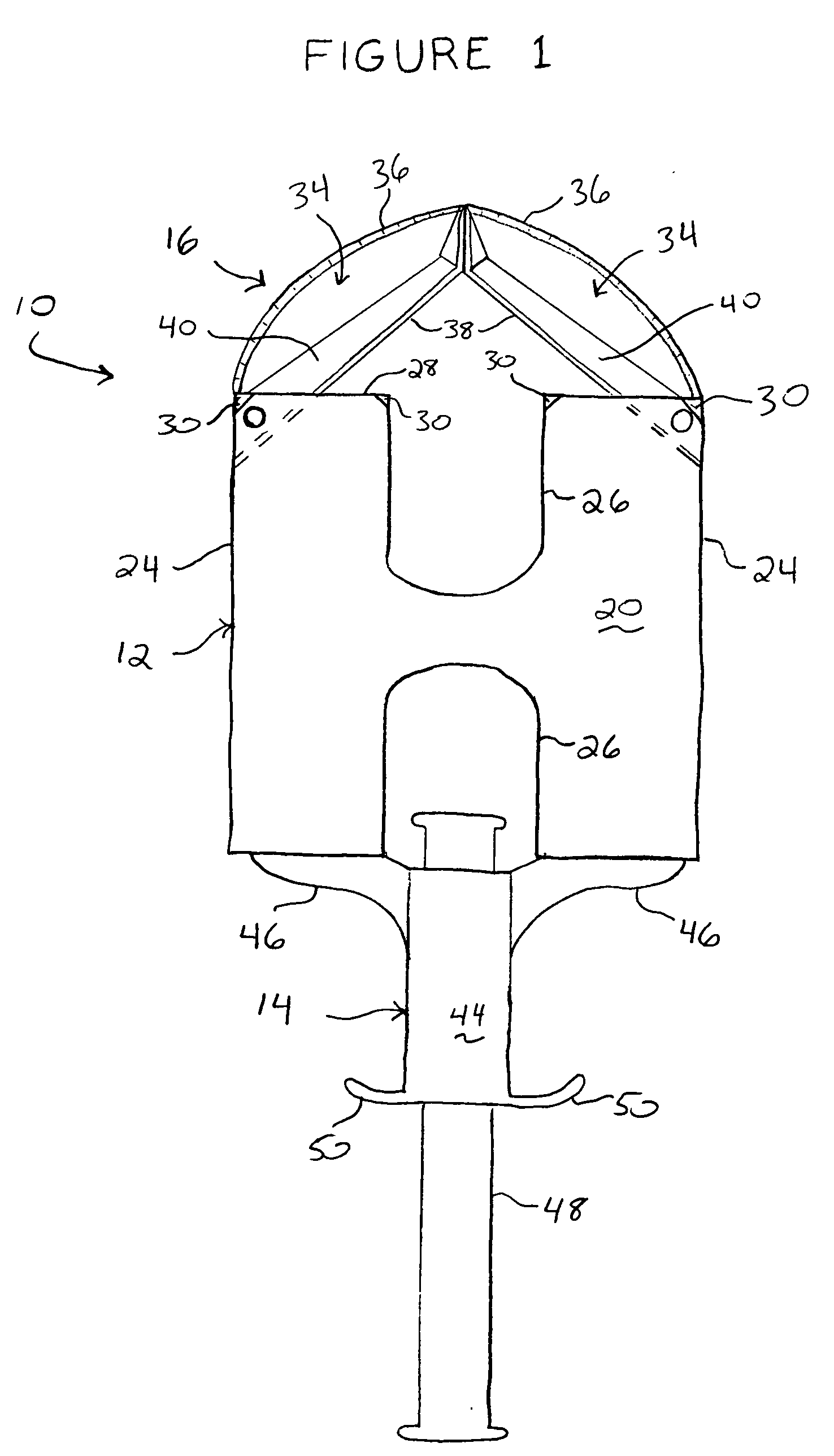 Defibrillator insertion device and method