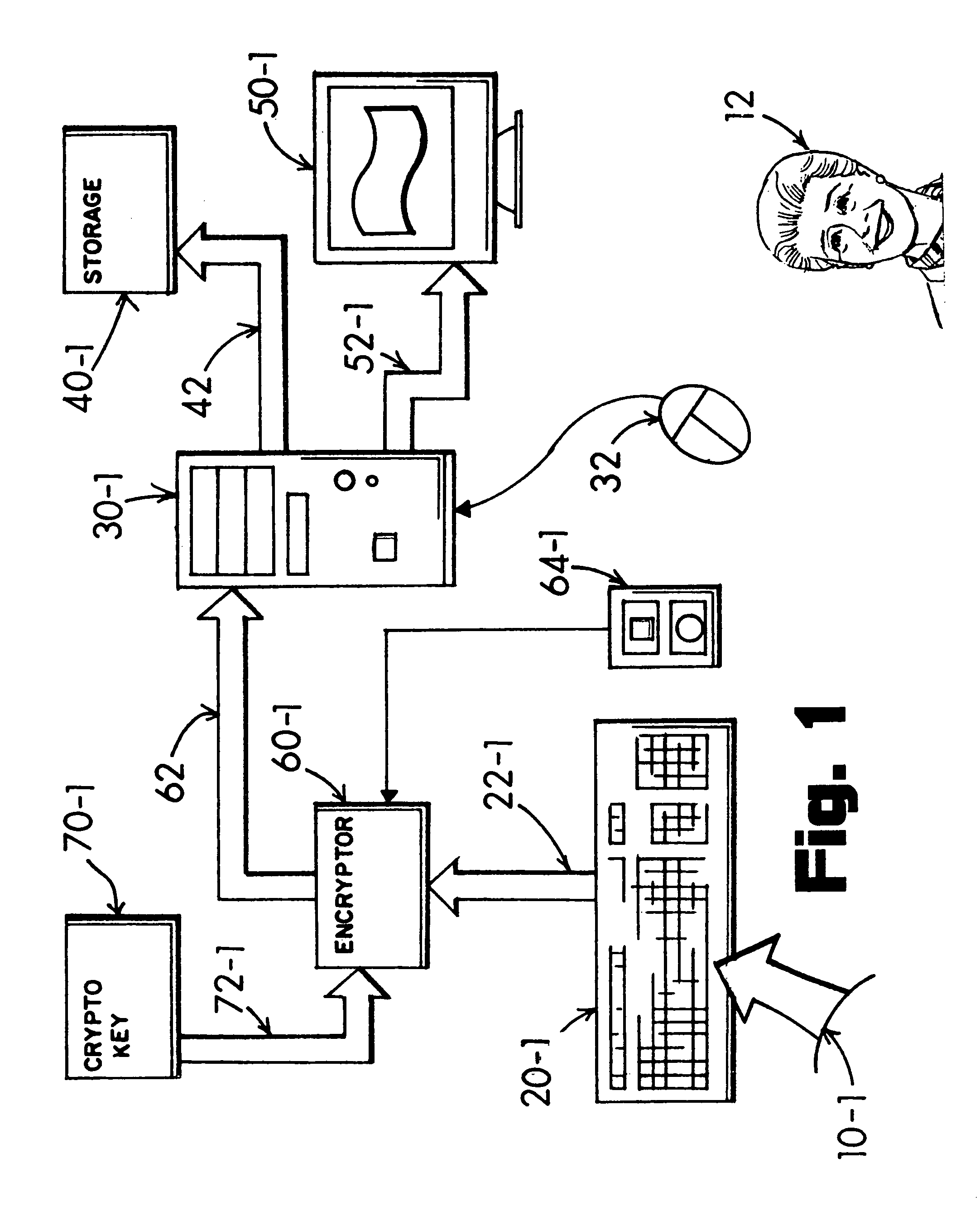 Selected text obfuscation and encryption in a local, network and cloud computing environment