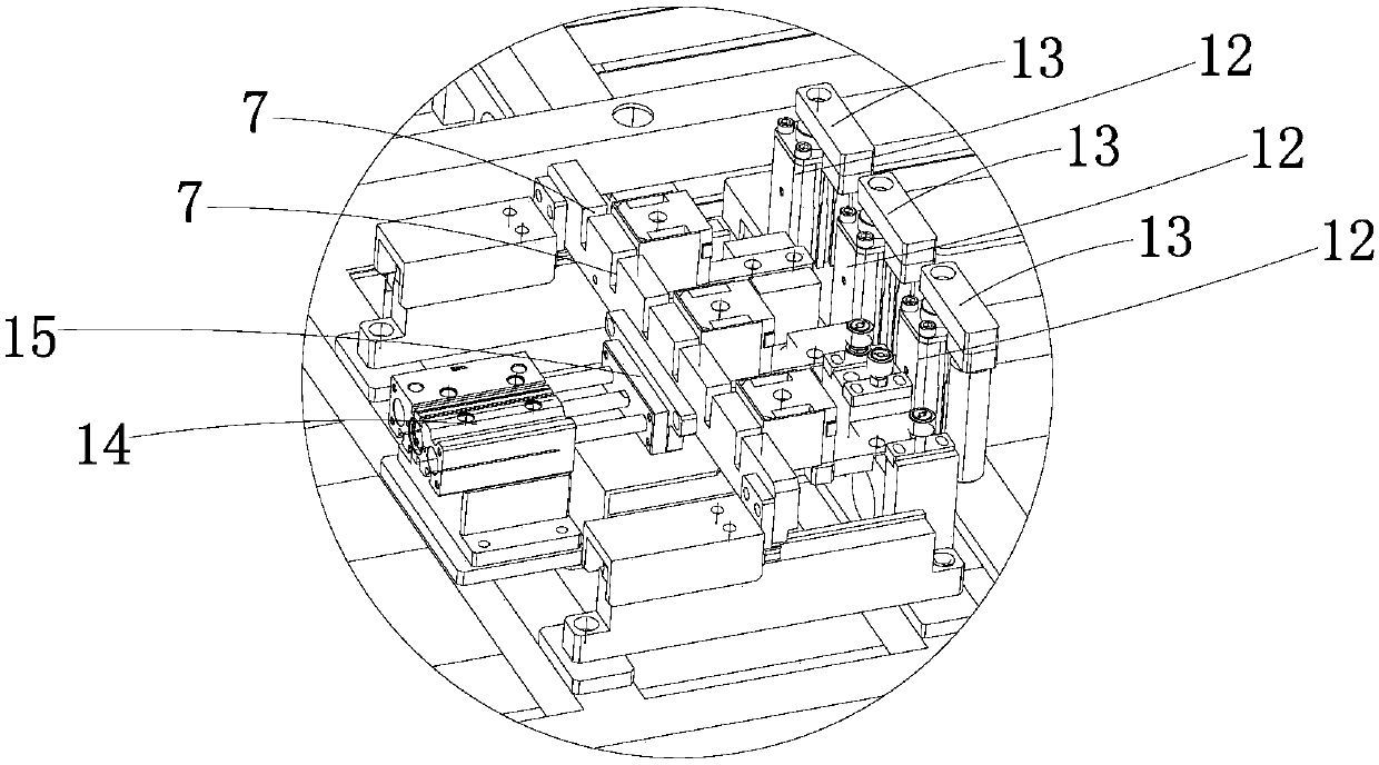 A column welding device