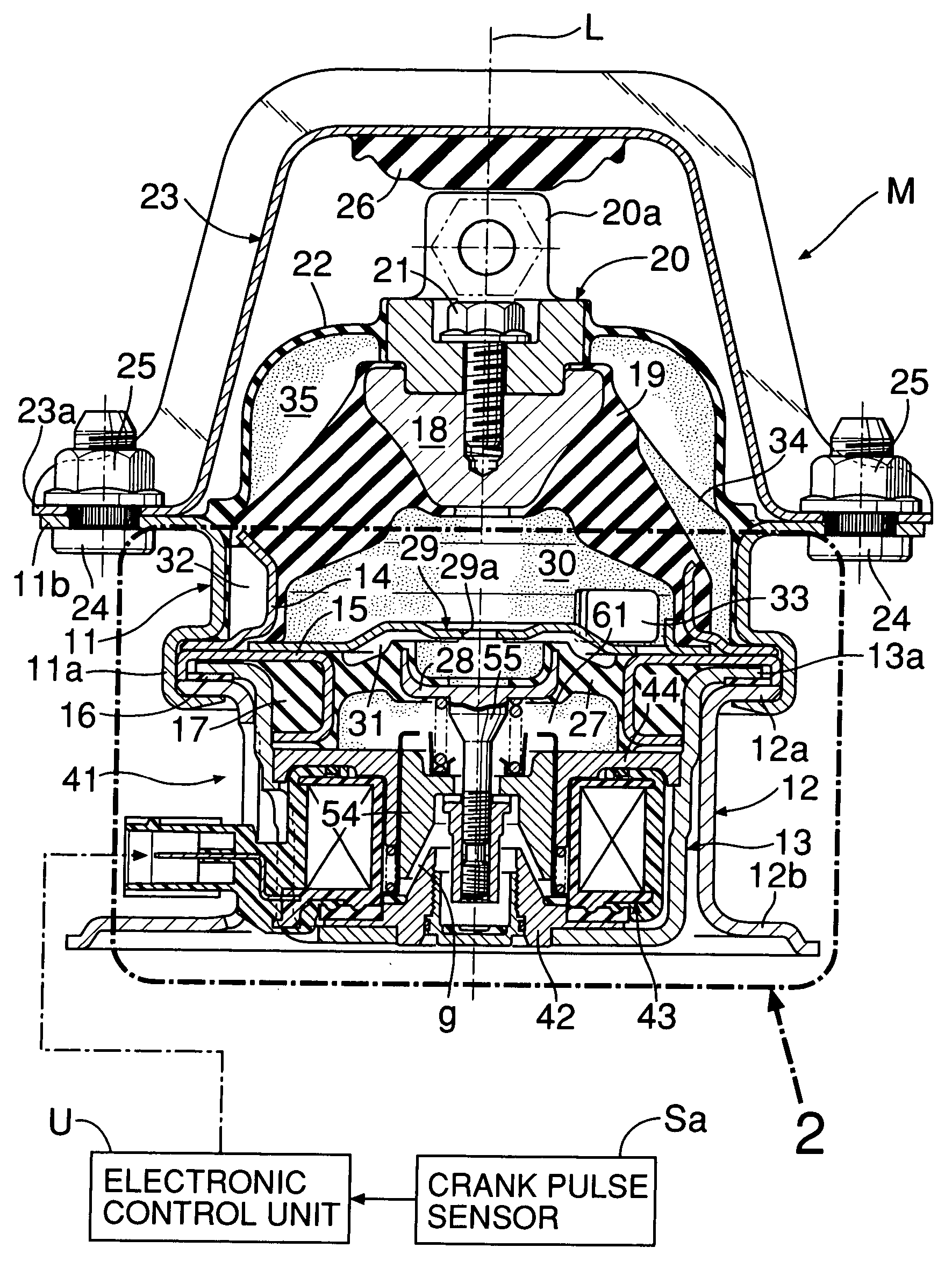 Active vibration isolation support system