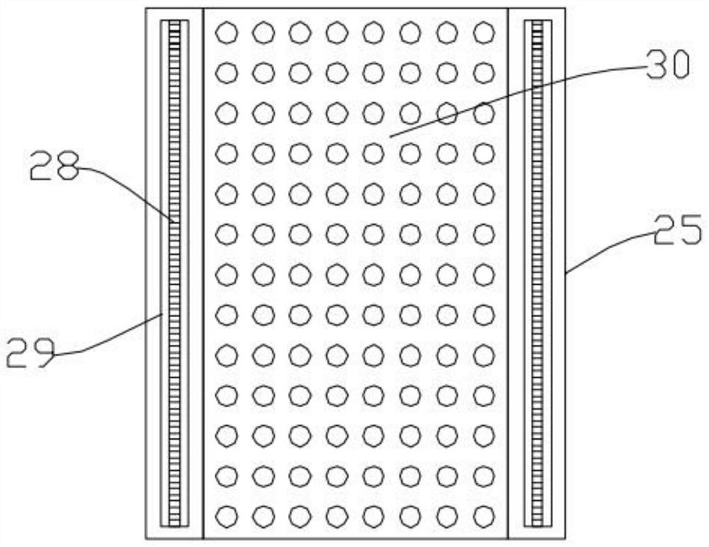 A drug application device and application method for grain planting seeds