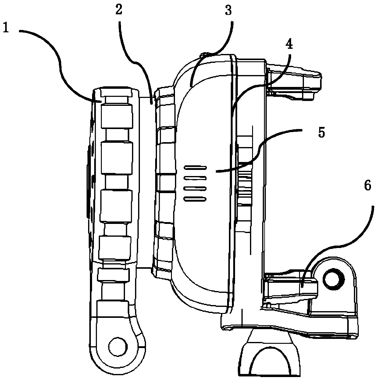 A single-axis stable pan-tilt with roll angle motion isolation and its control method