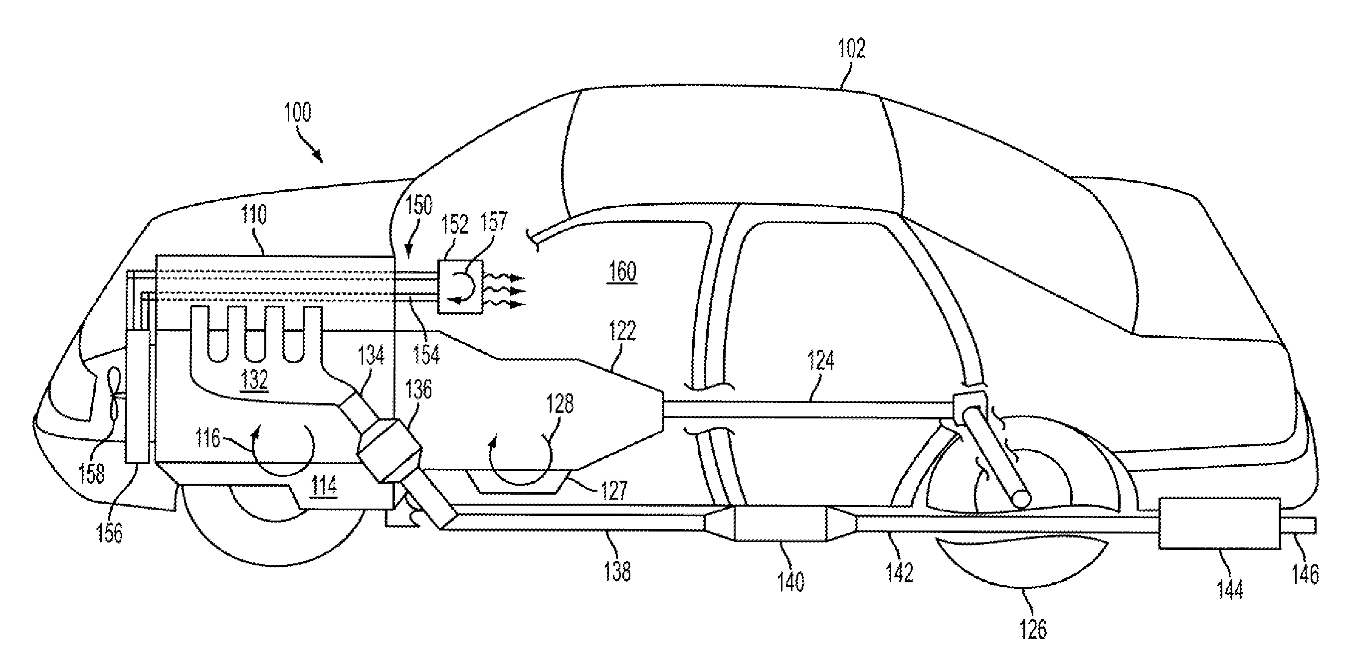 Engine System Including Heat Pipe