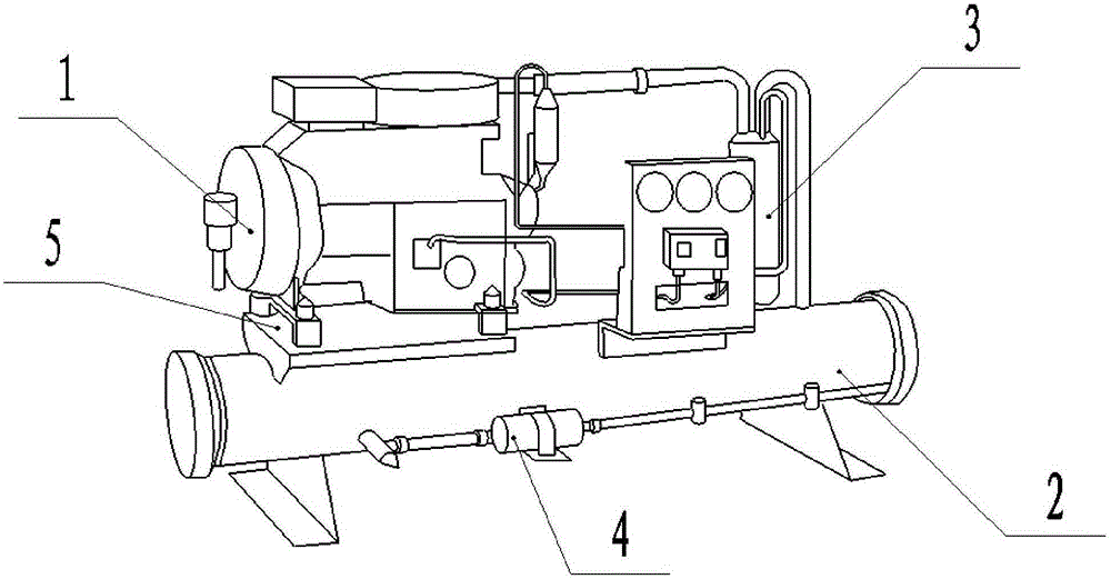 Efficient and energy-saving power system for refrigeration house