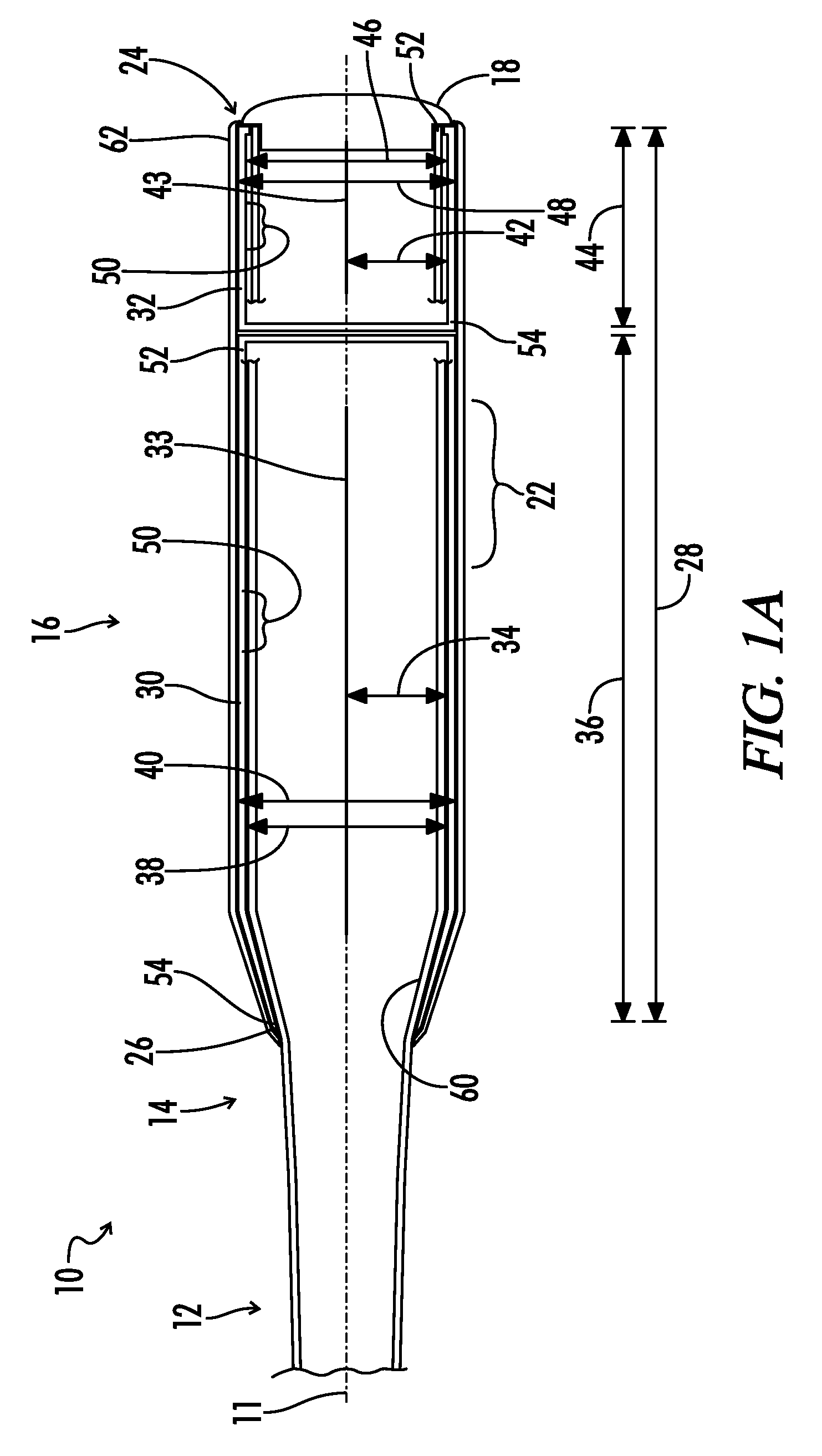 Bat with circumferentially aligned and axially segmented barrel section