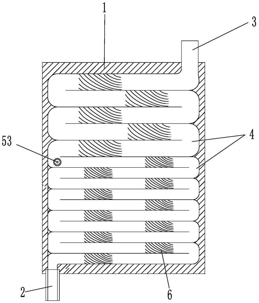 Water-cooling radiator with good heat absorption performance