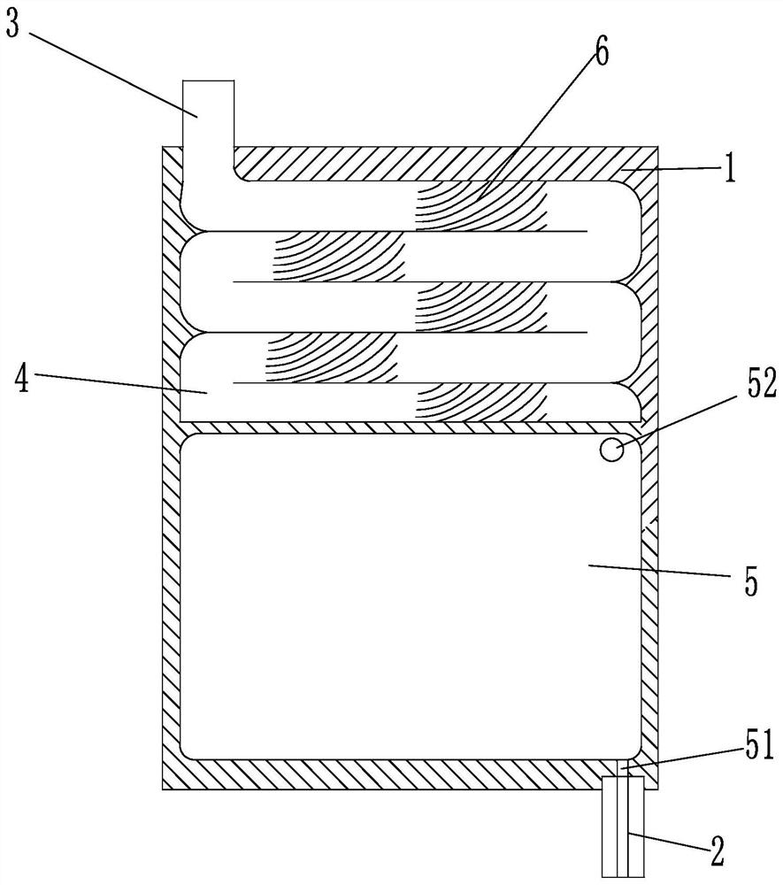 Water-cooling radiator with good heat absorption performance