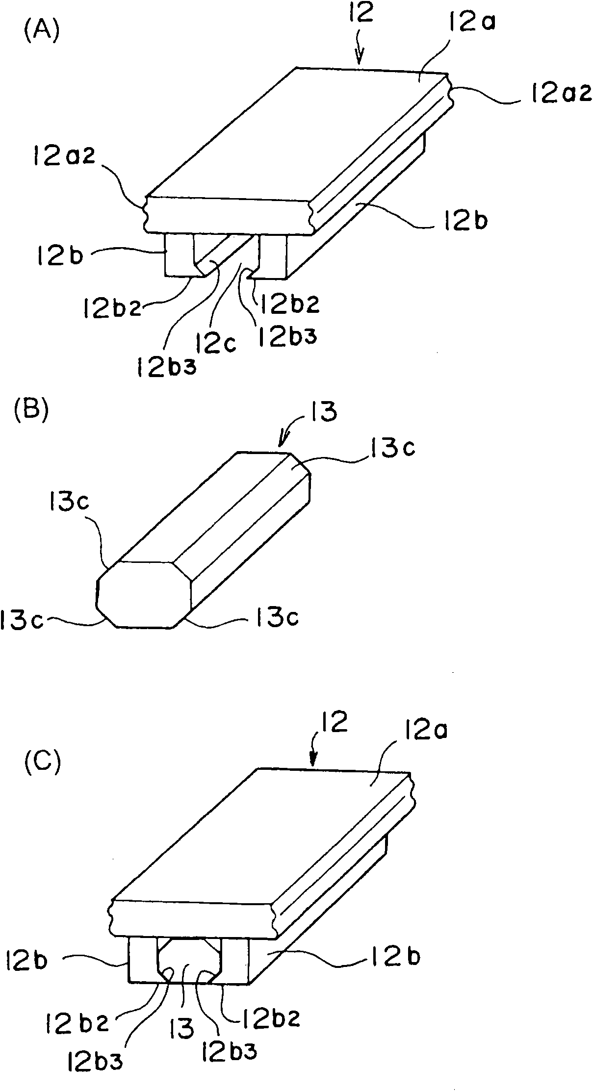 Electric brush keeping device for a motor