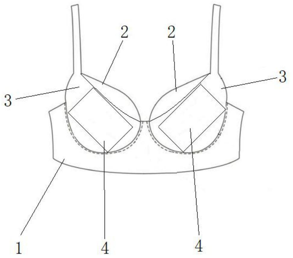 Health-care bra for preventing hyperplasia of mammary glands