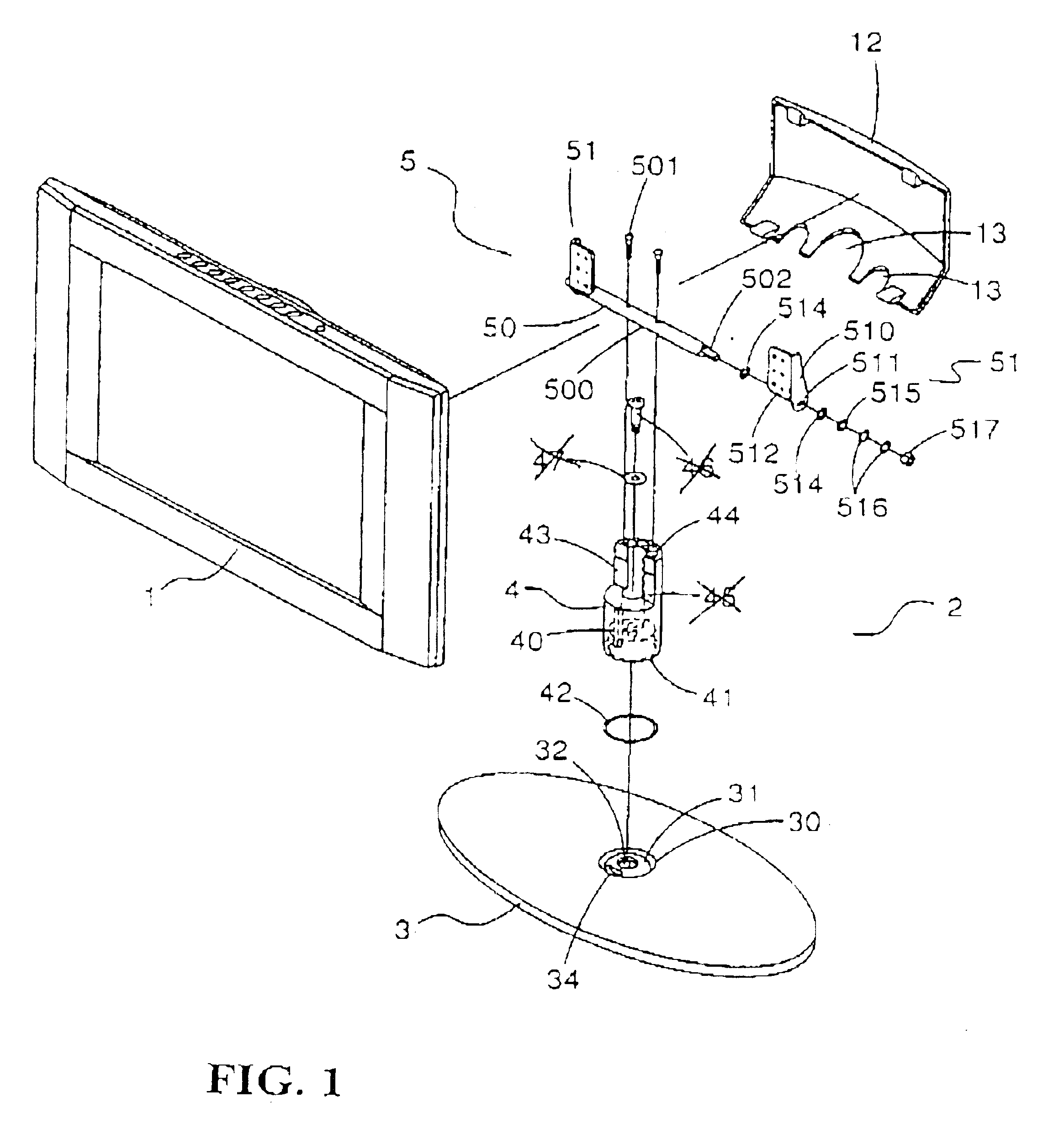 Structure of liquid crystal display (LCD)