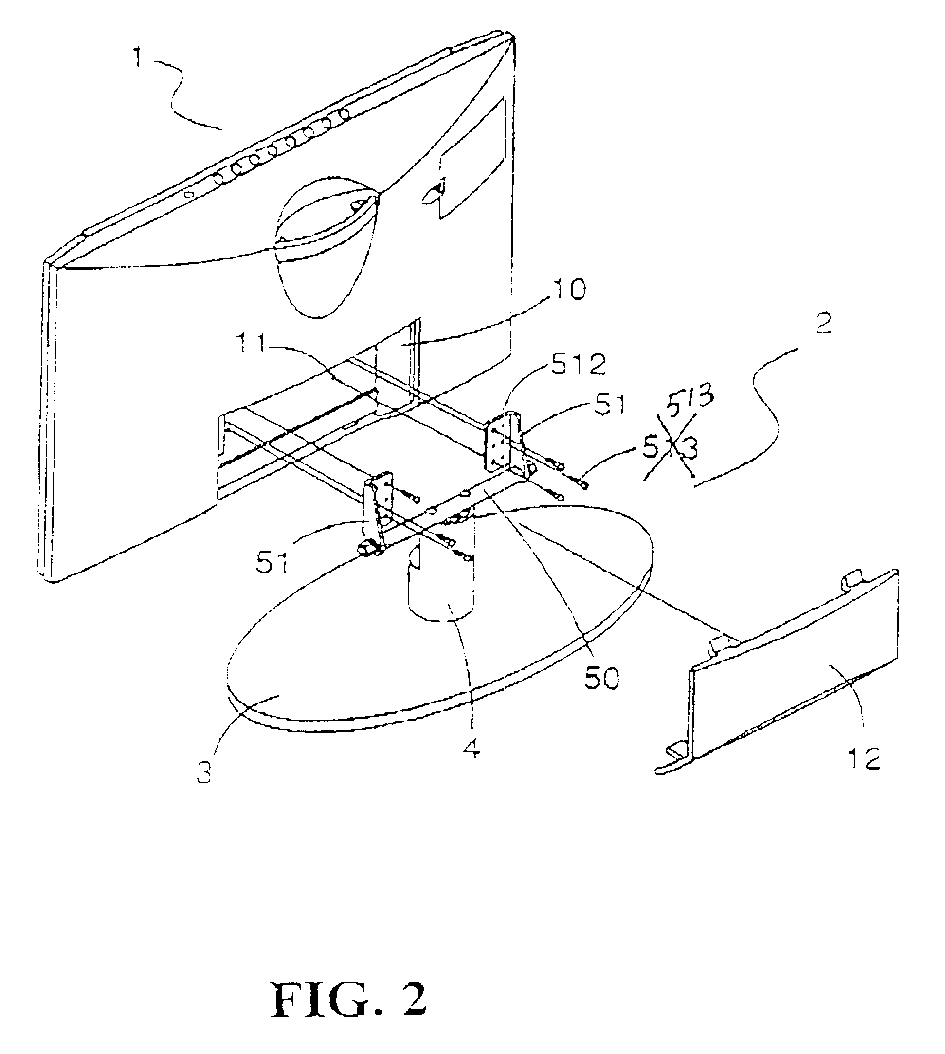 Structure of liquid crystal display (LCD)