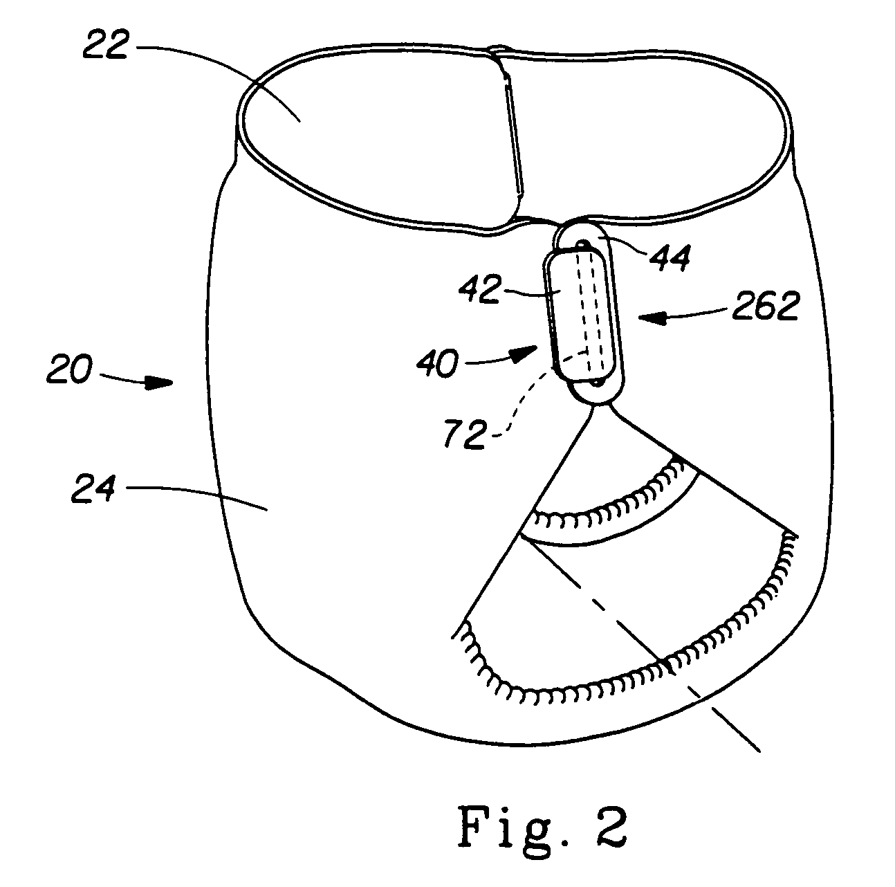 Method of dynamically pre-fastening a disposable absorbent article having a slot-and-tab-fastening system