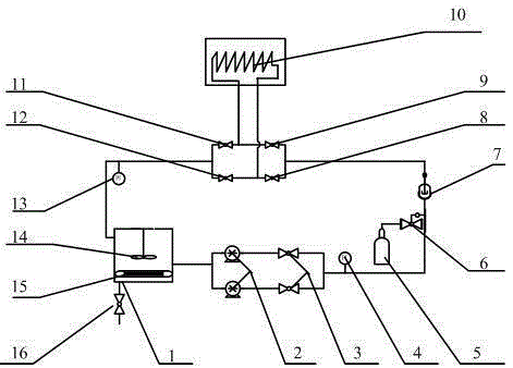 Cleaning device for cooling water coil pipe of coal milling speed reducer of thermal power plant