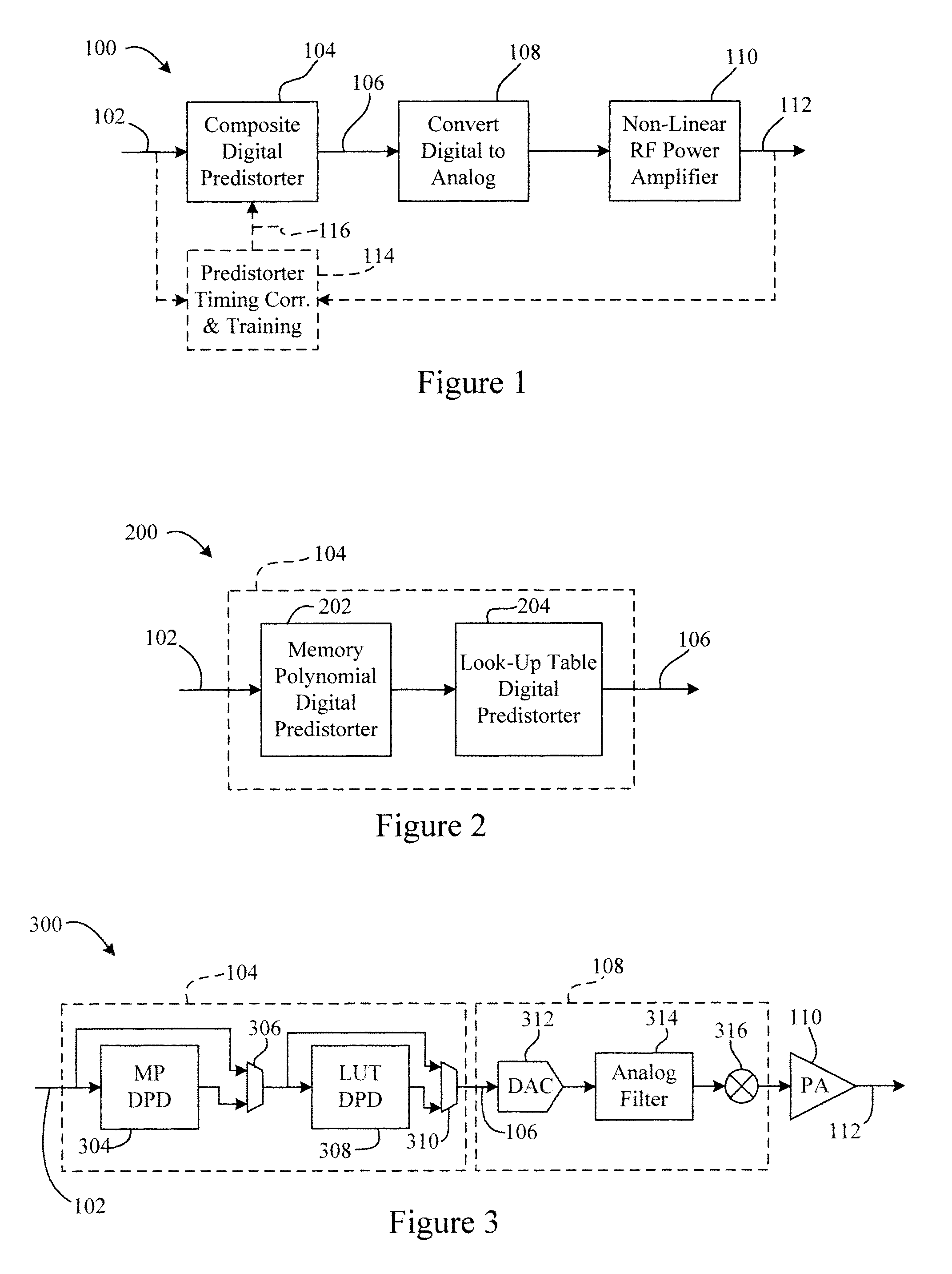 Power amplifier system including a composite digital predistorter