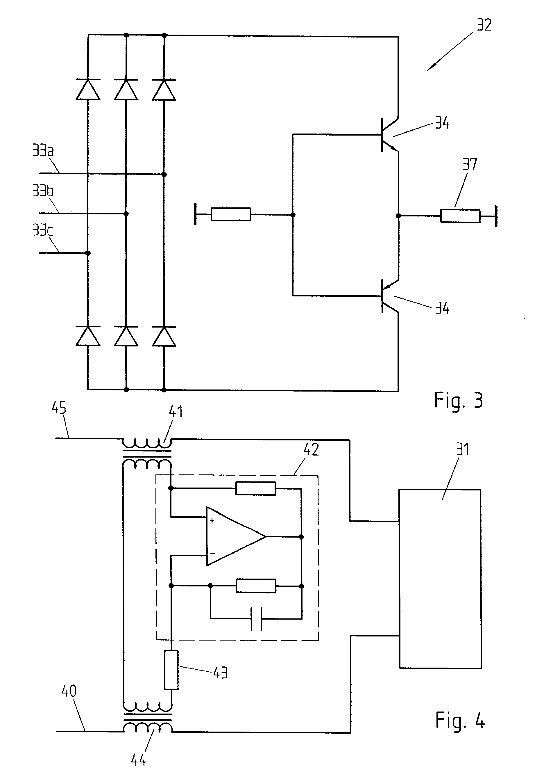 Active emc filter for medical applications